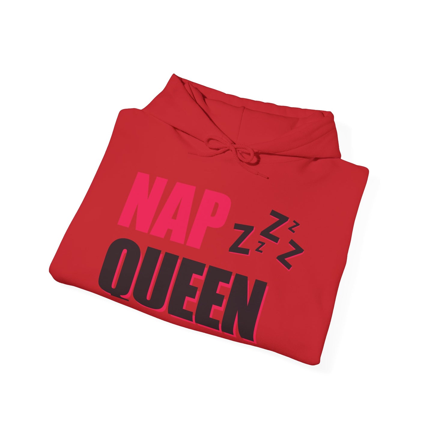 Nap Queen Hoodie, Comfy Sweatshirt for Nappers, Cozy Lounge Wear, Perfect Gift for Sleep Lovers, Fun Pajama Top