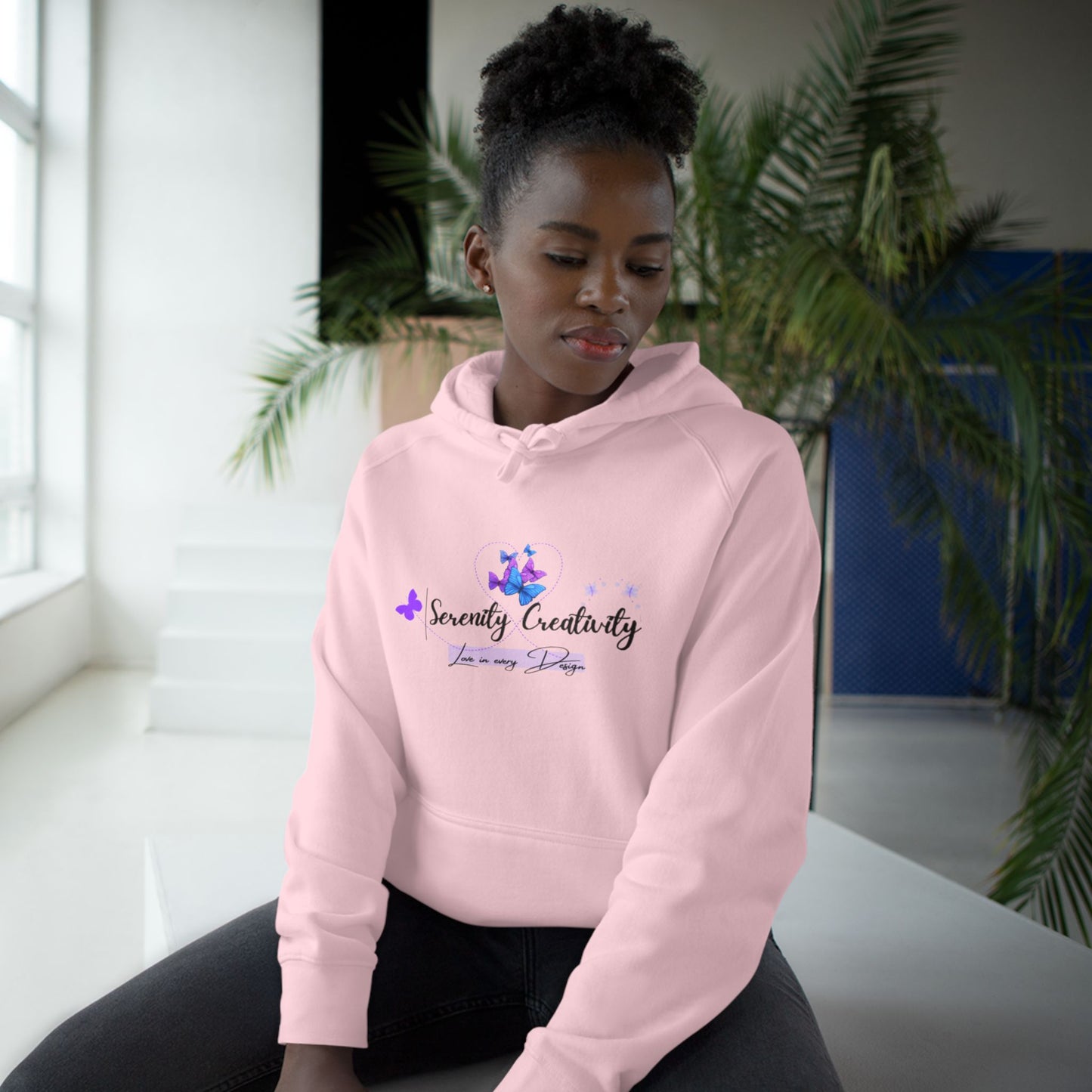 Creative Serenity Unisex Hoodie, Inspirational Gift, Cozy Sweatshirt, Comfortable Apparel, Ideal for Relaxation, Artsy Vibes