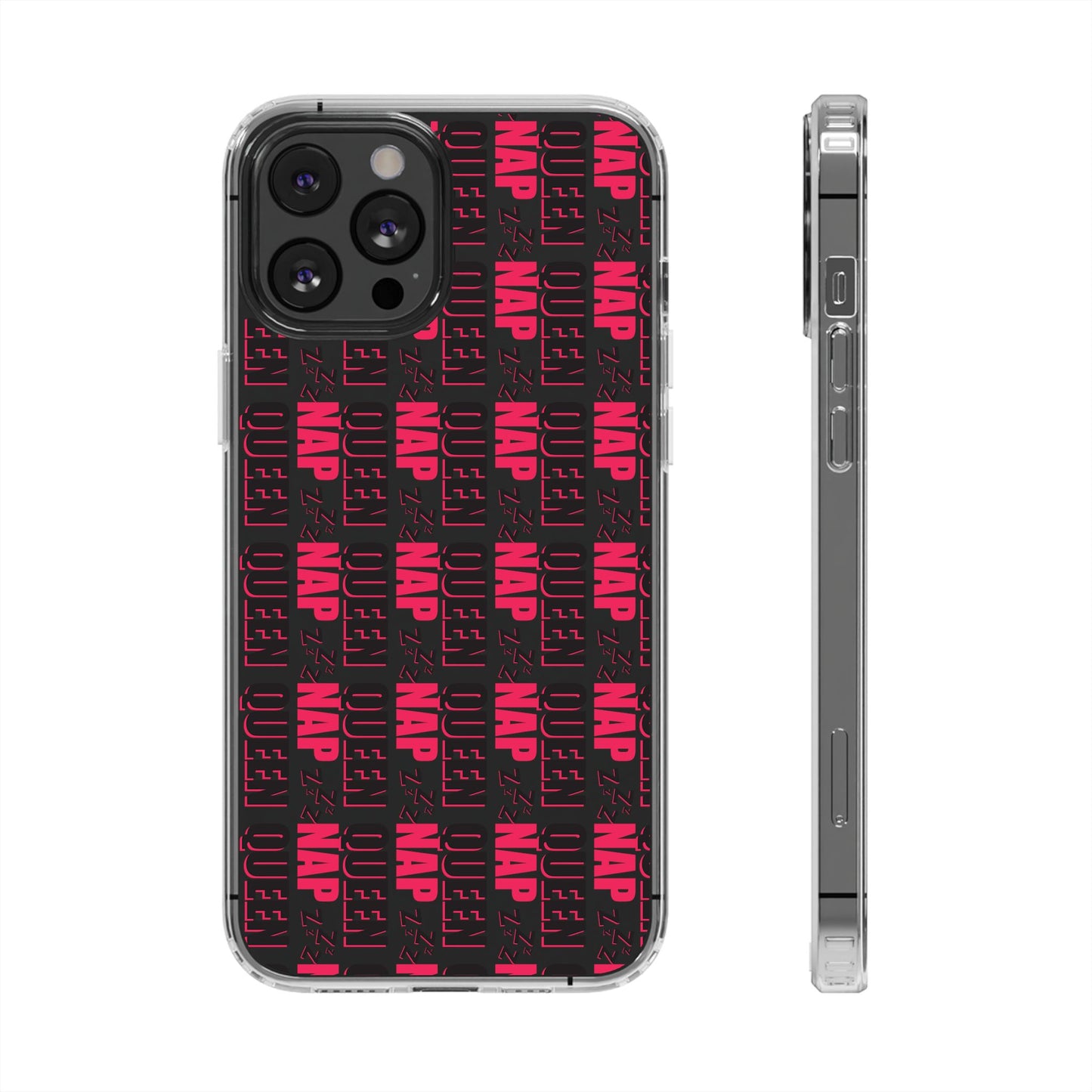 Clear Impact-Resistant Phone Case - Fun Nap Design, Phone Cover, Gift for Students, Trendy Accessories, Unique Birthday Gift, Holiday [...]