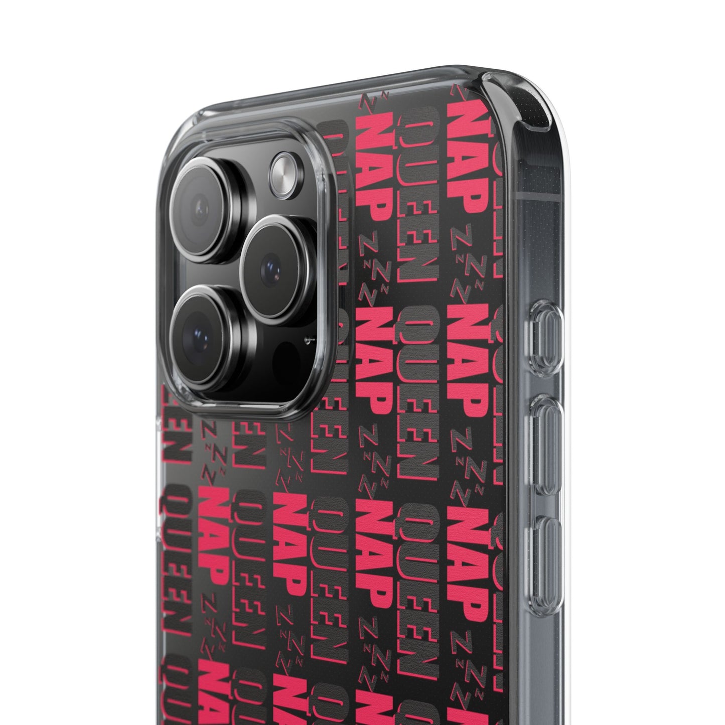 Clear Impact-Resistant Phone Case - Fun Nap Design, Phone Cover, Gift for Students, Trendy Accessories, Unique Birthday Gift, Holiday [...]