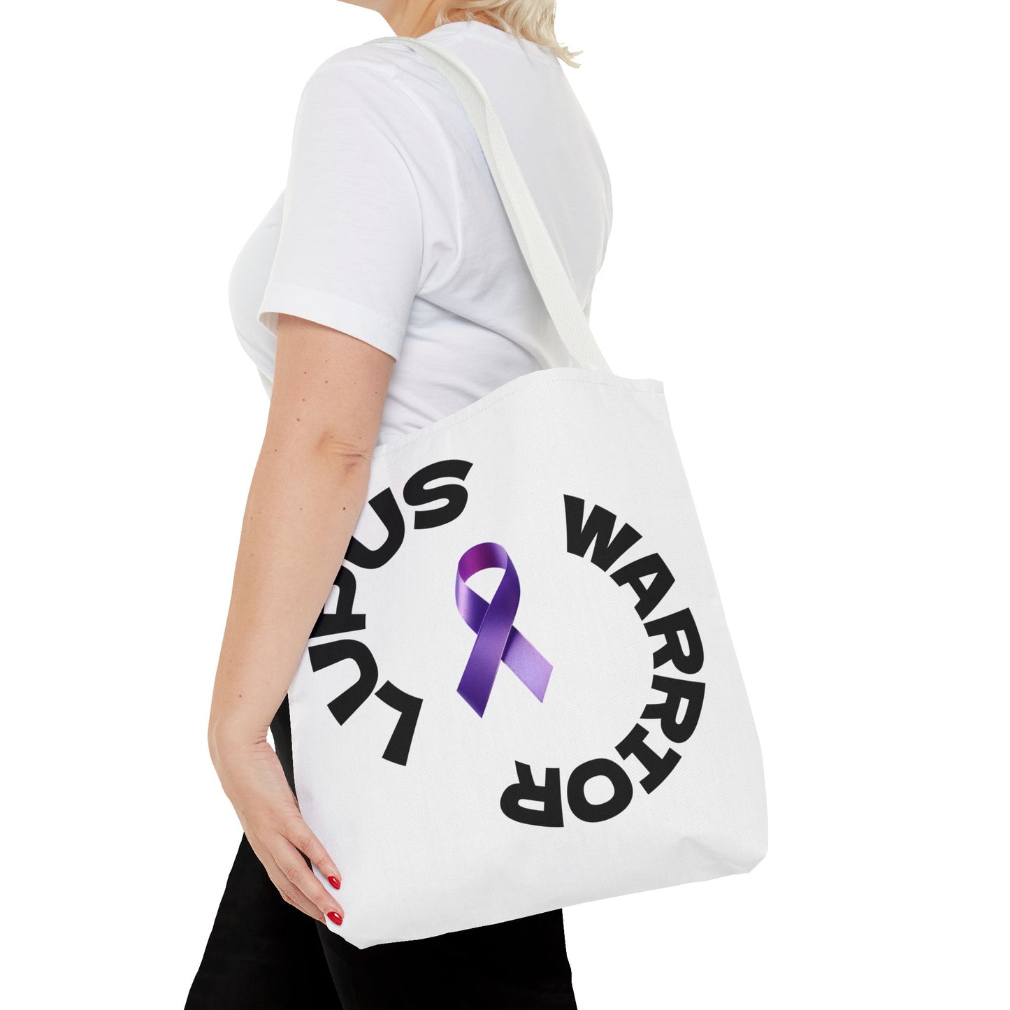 Empowering Lupus Warrior Tote Bag for Awareness, Durable Tote for Caregivers, Supportive Gift for Patients, Awareness Event Bag, [...]