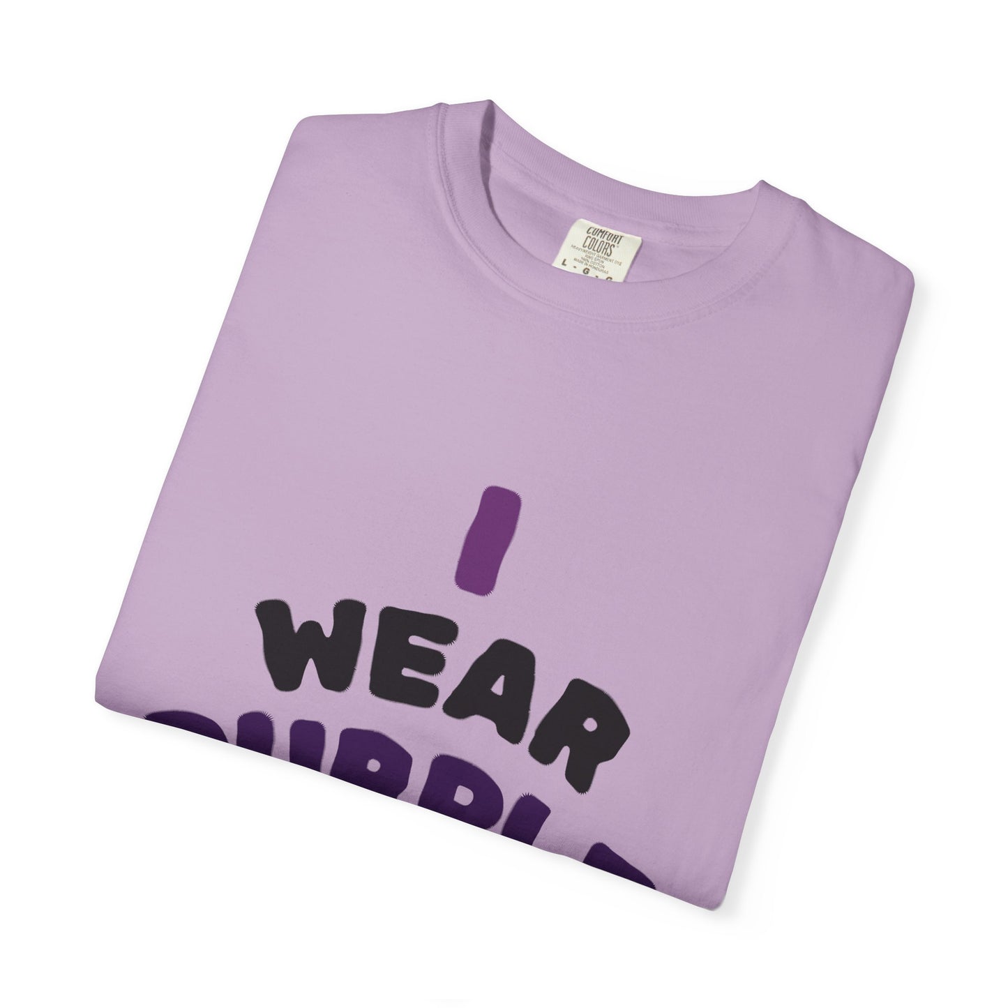 For Mom Purple T-Shirt for Awareness, Gift for Mom, Family Reunion, Cancer Support Apparel, Comfortable Casual Wear