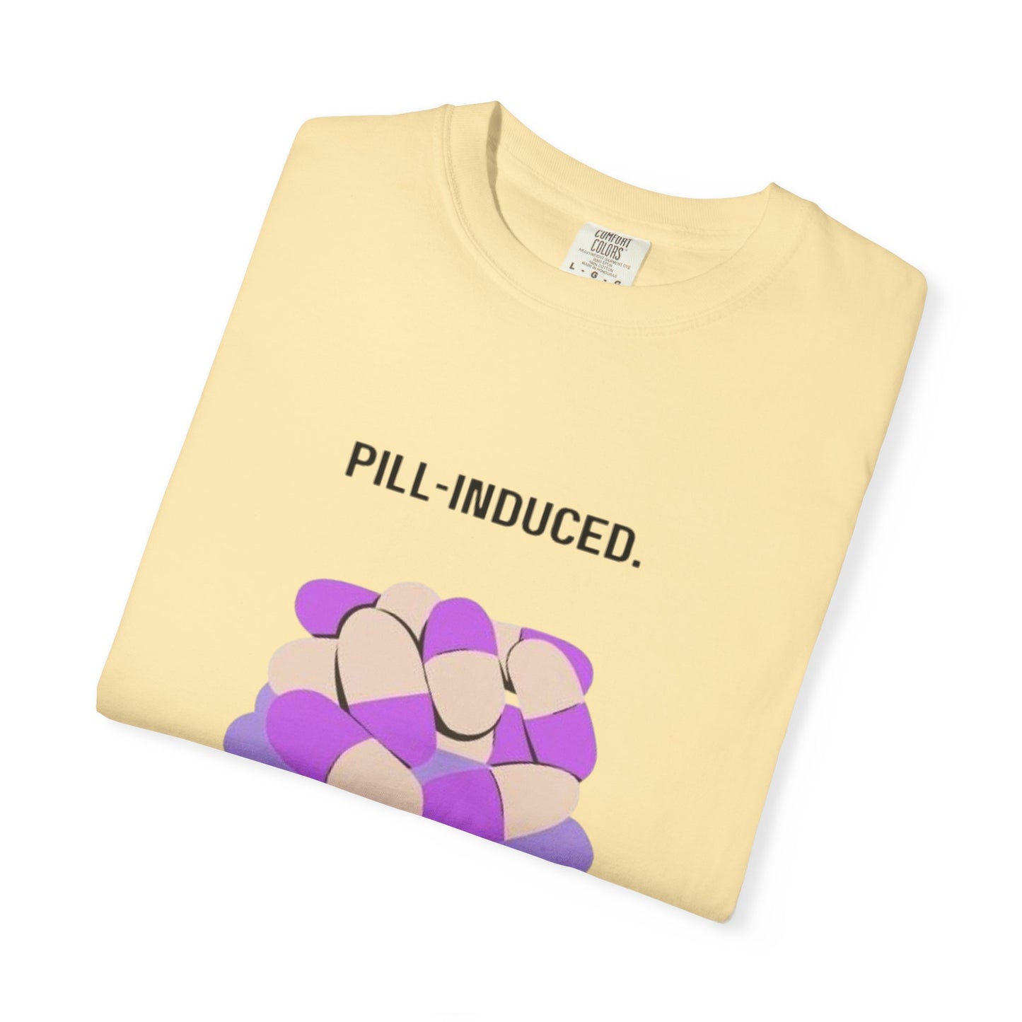 Lupus Awareness, Pill Induced, Unisex Garment-Dyed T-shirt