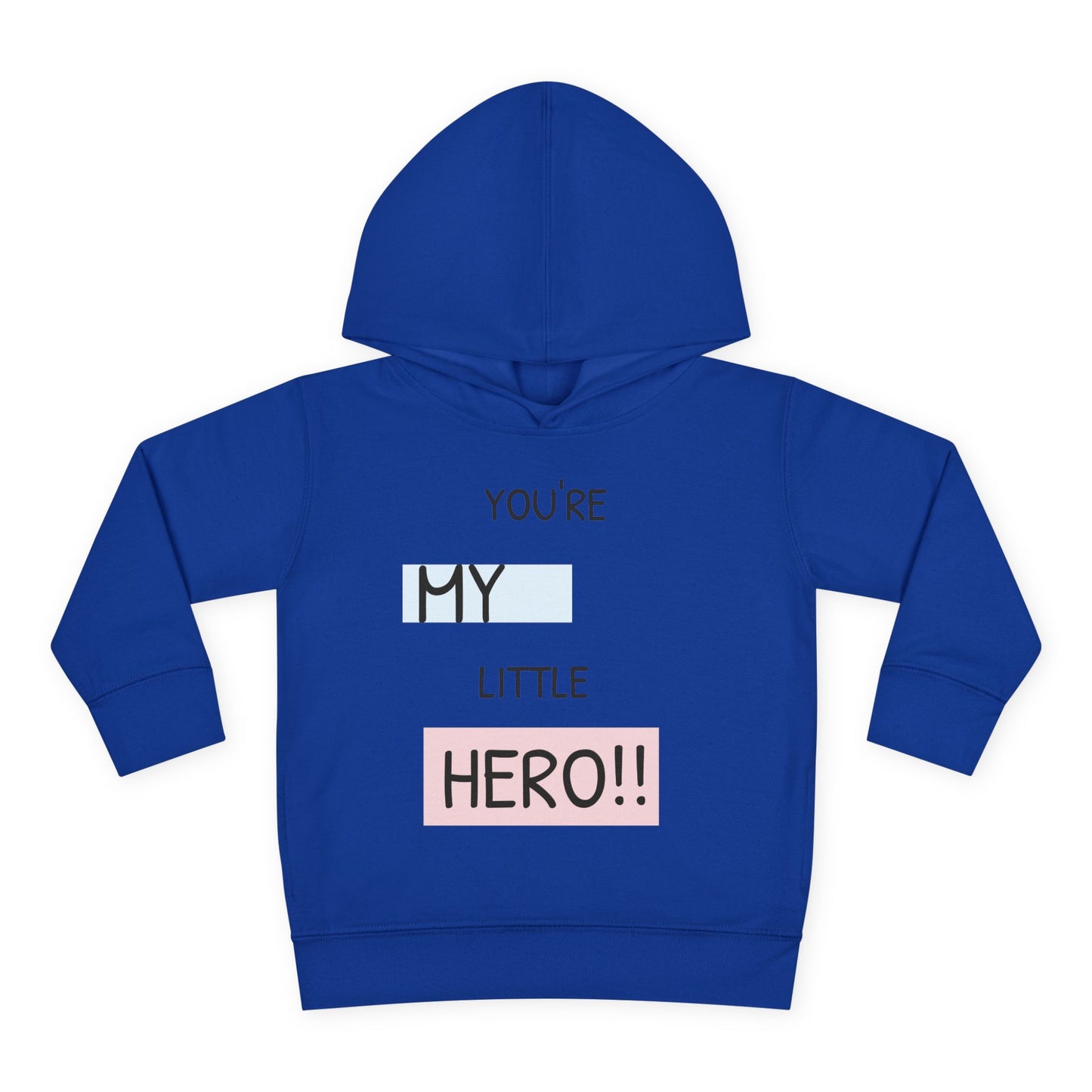 Toddler Hero Hoodie, Cute Kids Pullover, Fleece Hoodie for Boys and Girls, Kids Gift for Birthdays, Toddler Fashion