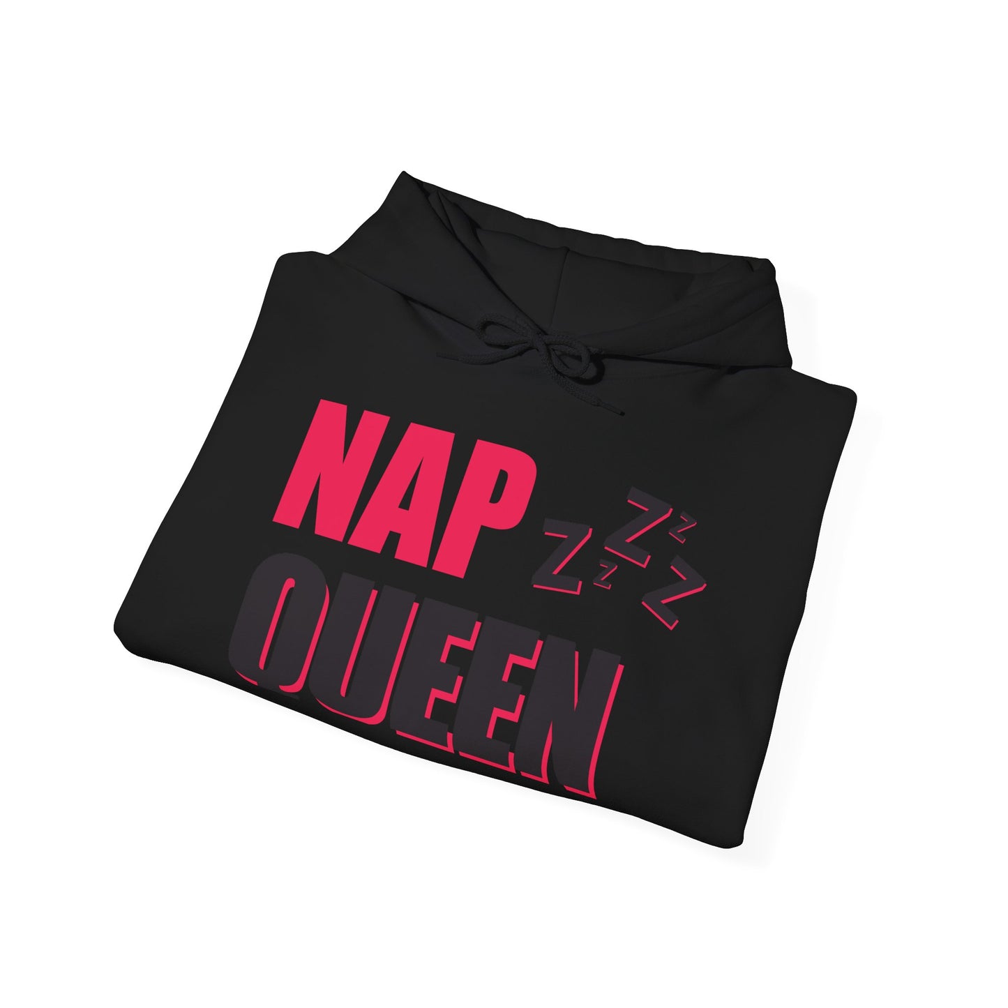 Nap Queen Hoodie, Comfy Sweatshirt for Nappers, Cozy Lounge Wear, Perfect Gift for Sleep Lovers, Fun Pajama Top