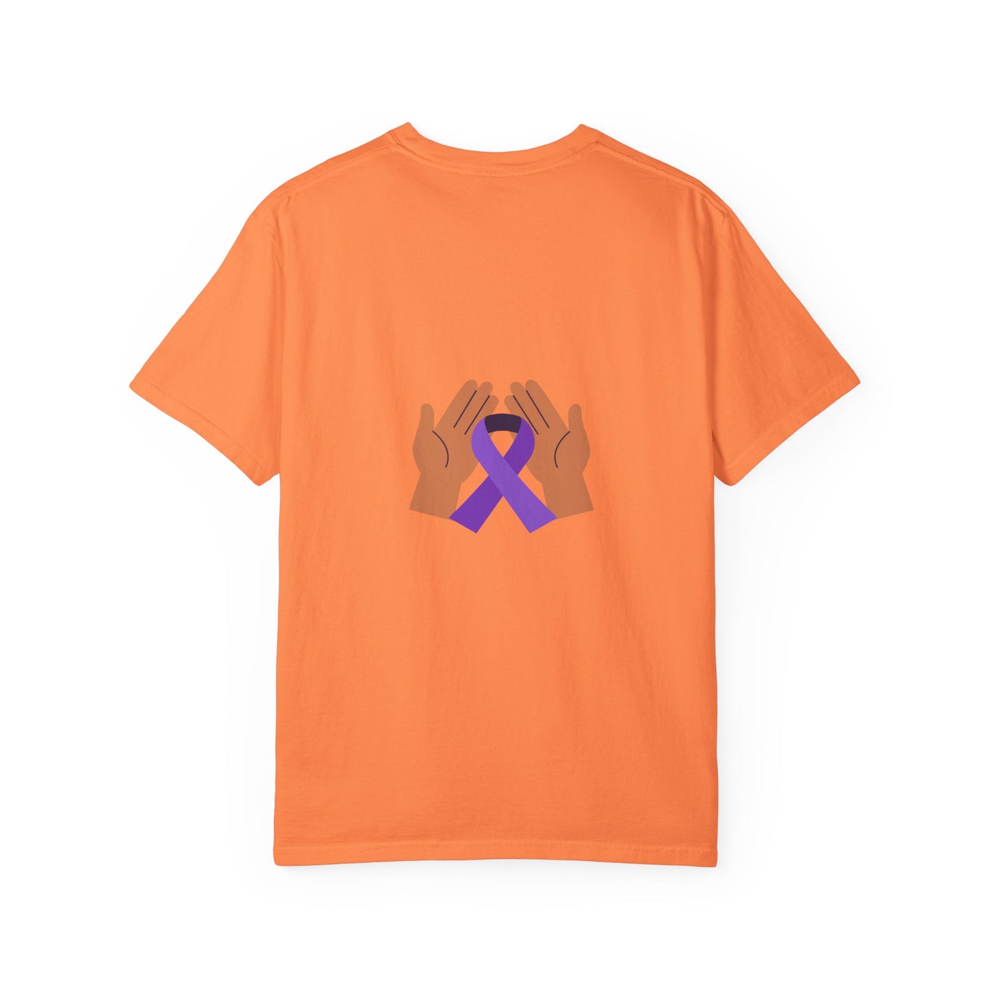 For Mom Purple T-Shirt for Awareness, Gift for Mom, Family Reunion, Cancer Support Apparel, Comfortable Casual Wear