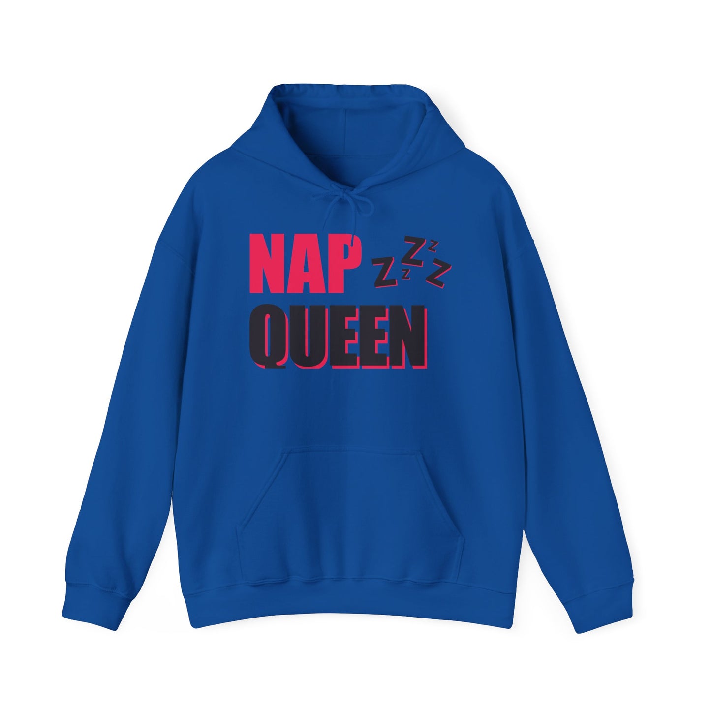 Nap Queen Hoodie, Comfy Sweatshirt for Nappers, Cozy Lounge Wear, Perfect Gift for Sleep Lovers, Fun Pajama Top