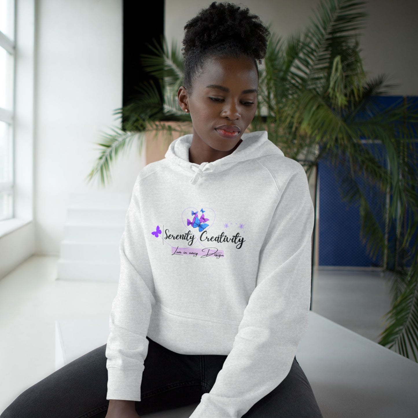 Creative Serenity Unisex Hoodie, Inspirational Gift, Cozy Sweatshirt, Comfortable Apparel, Ideal for Relaxation, Artsy Vibes