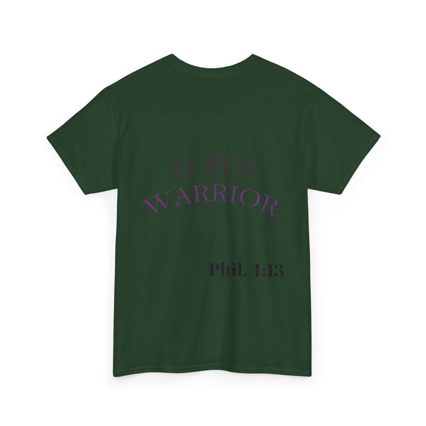 Purple Warrior Tee for Lupus Awareness, Unisex Cotton Shirt, Lupus Fighter Gift, Awareness Month Tee, Inspirational Shirt