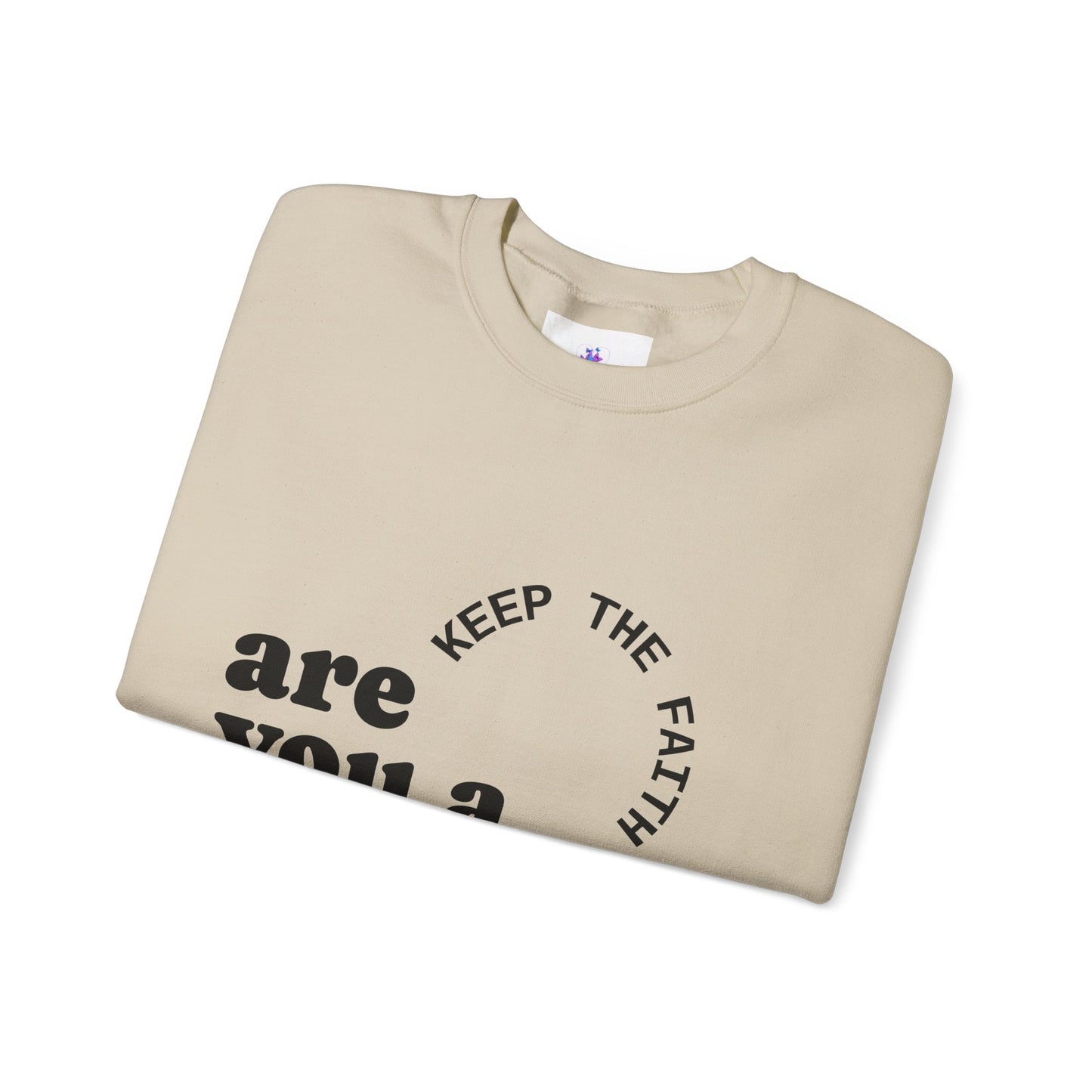 Empowering Warrior Sweatshirt, Unisex Crewneck with Inspirational Quotes, Faith & Hope Gift, Cancer Awareness Apparel, Cozy Loungewear