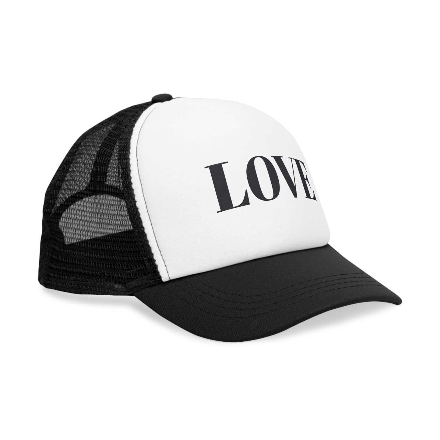 Love Mesh Cap - Trendy Trucker Hat, Perfect for Festivals, Casual Outings, Gifts for Her, Stylish Summer Accessory