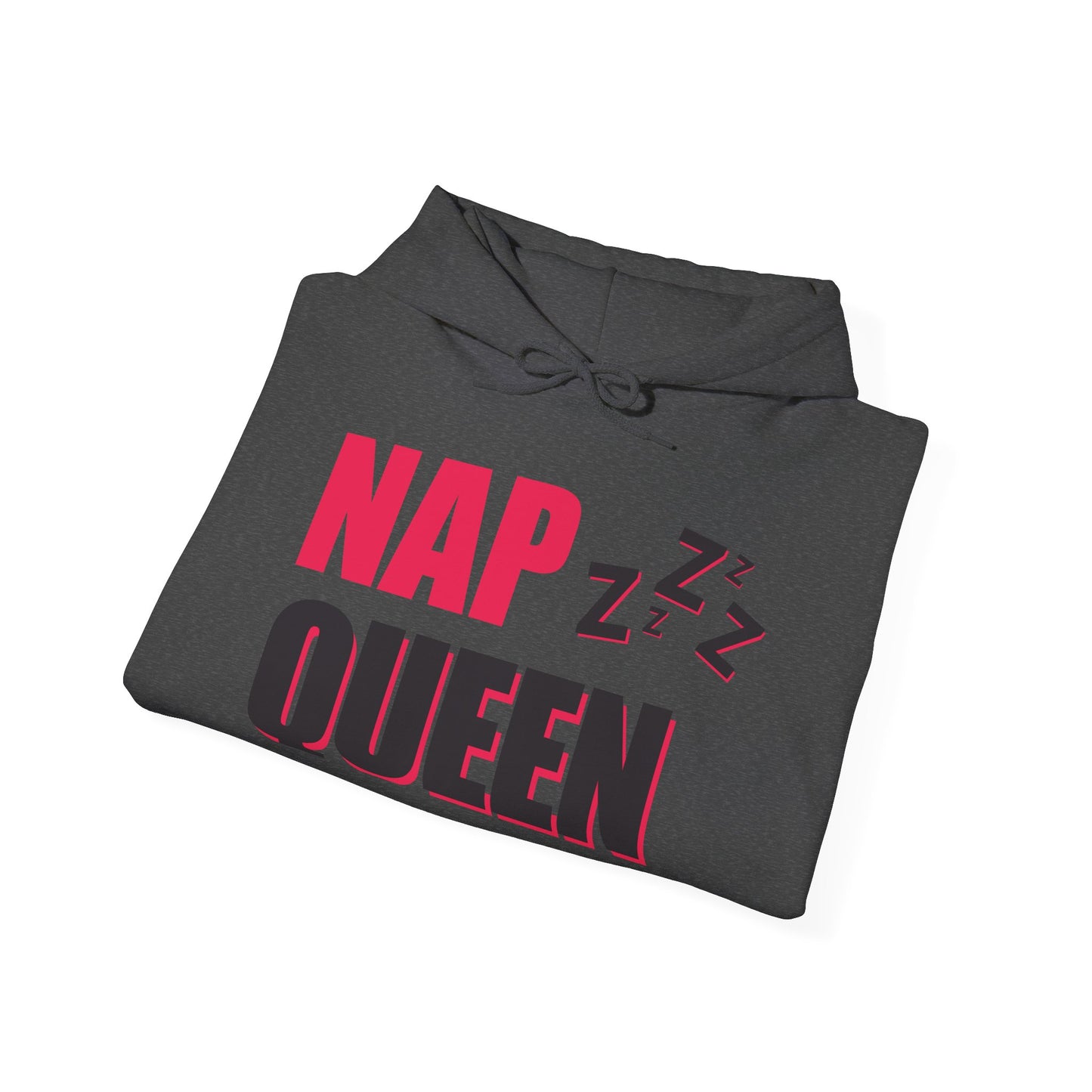 Nap Queen Hoodie, Comfy Sweatshirt for Nappers, Cozy Lounge Wear, Perfect Gift for Sleep Lovers, Fun Pajama Top