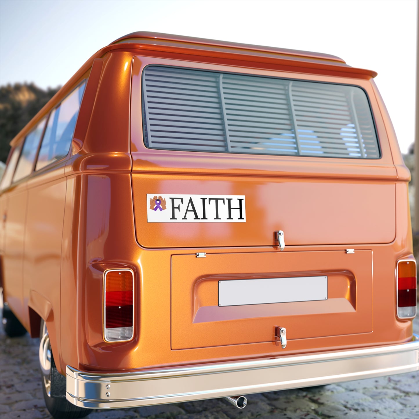 Faith Bumper Stickers | Inspirational Car Decals, Support Stickers, Positive Vibes, Auto Accessories, Faith Decor