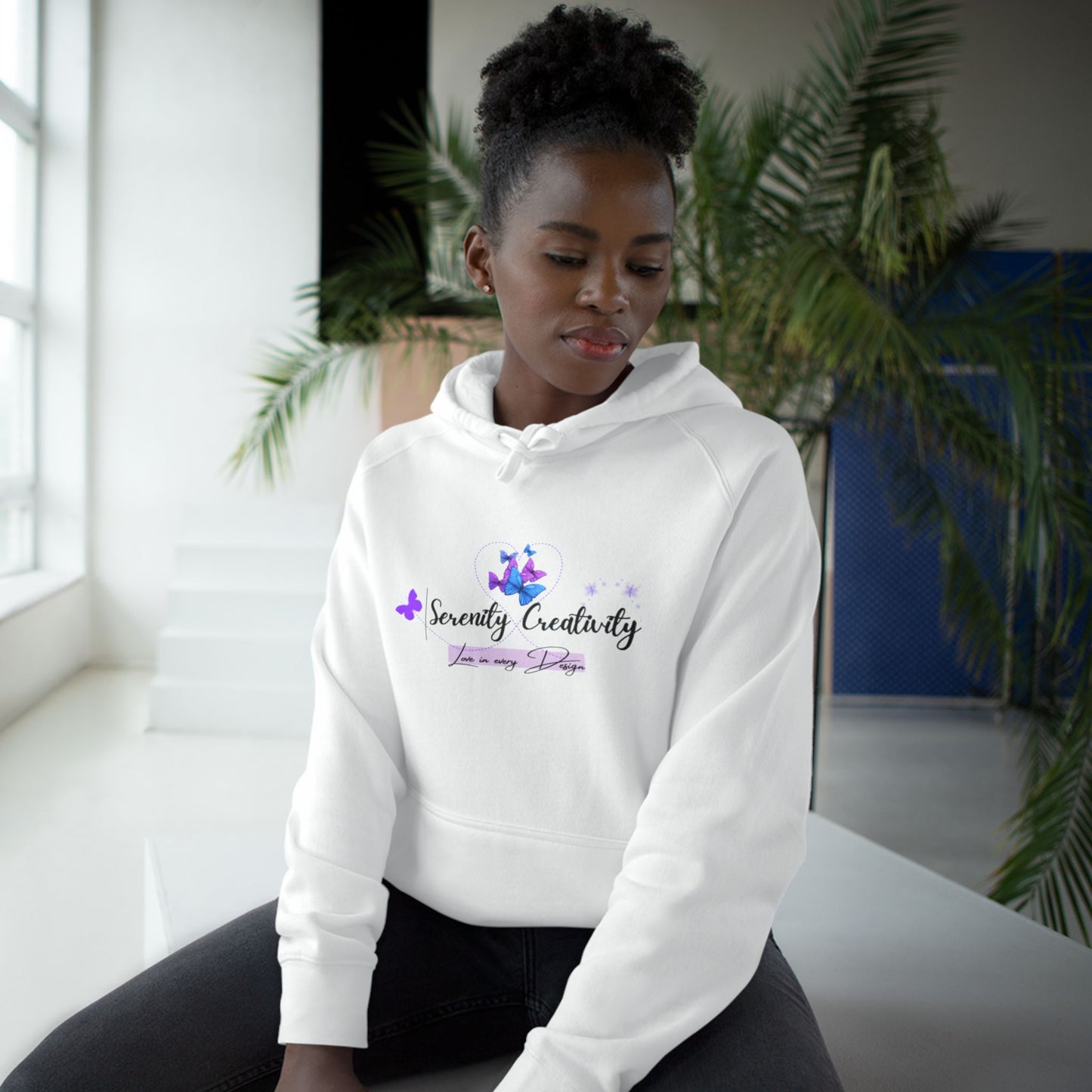 Creative Serenity Unisex Hoodie, Inspirational Gift, Cozy Sweatshirt, Comfortable Apparel, Ideal for Relaxation, Artsy Vibes