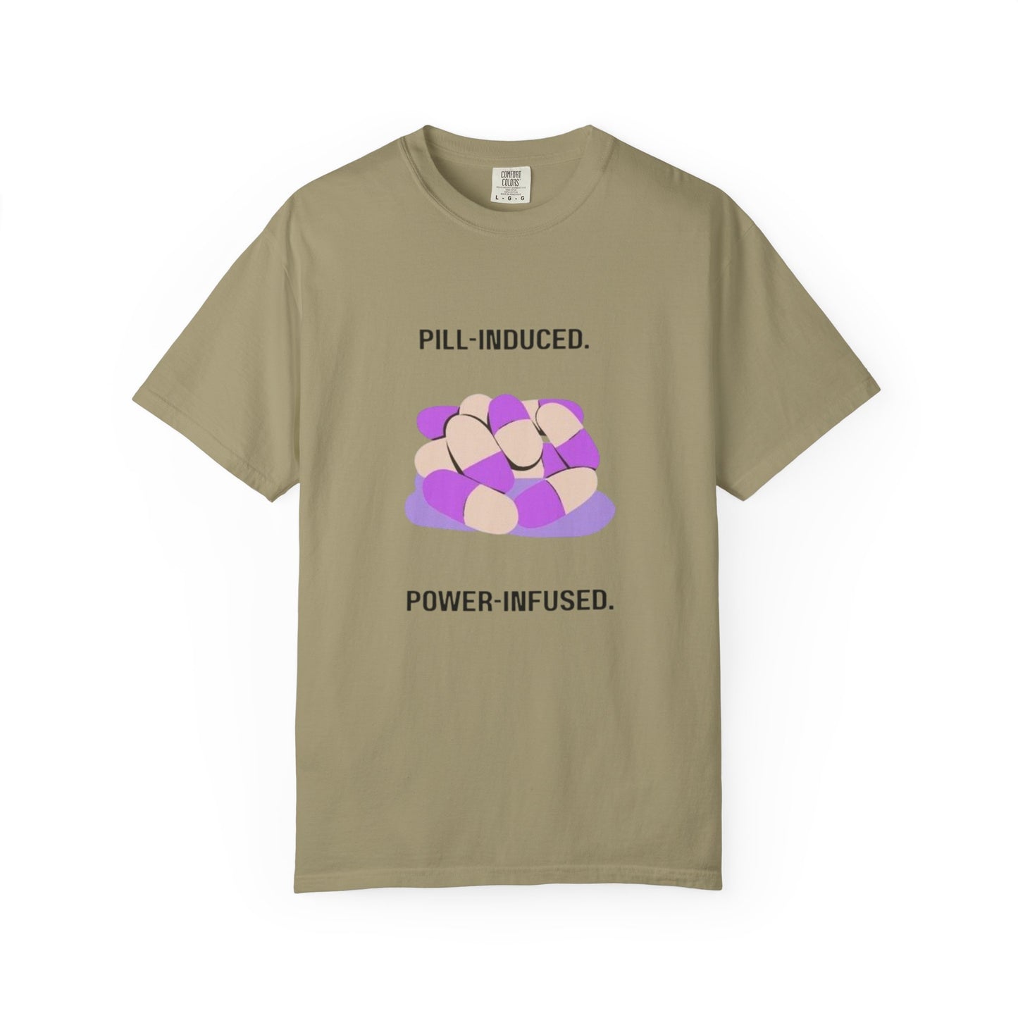 Lupus Awareness, Pill Induced, Unisex Garment-Dyed T-shirt