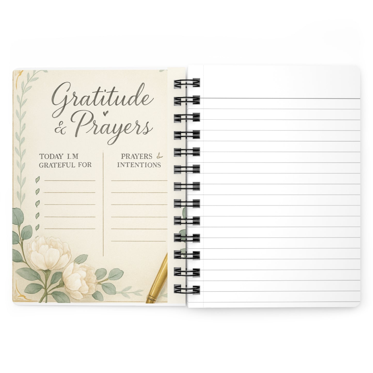 Inspirational Faith Journal — "My Story Isn't Over" Spiral Notebook