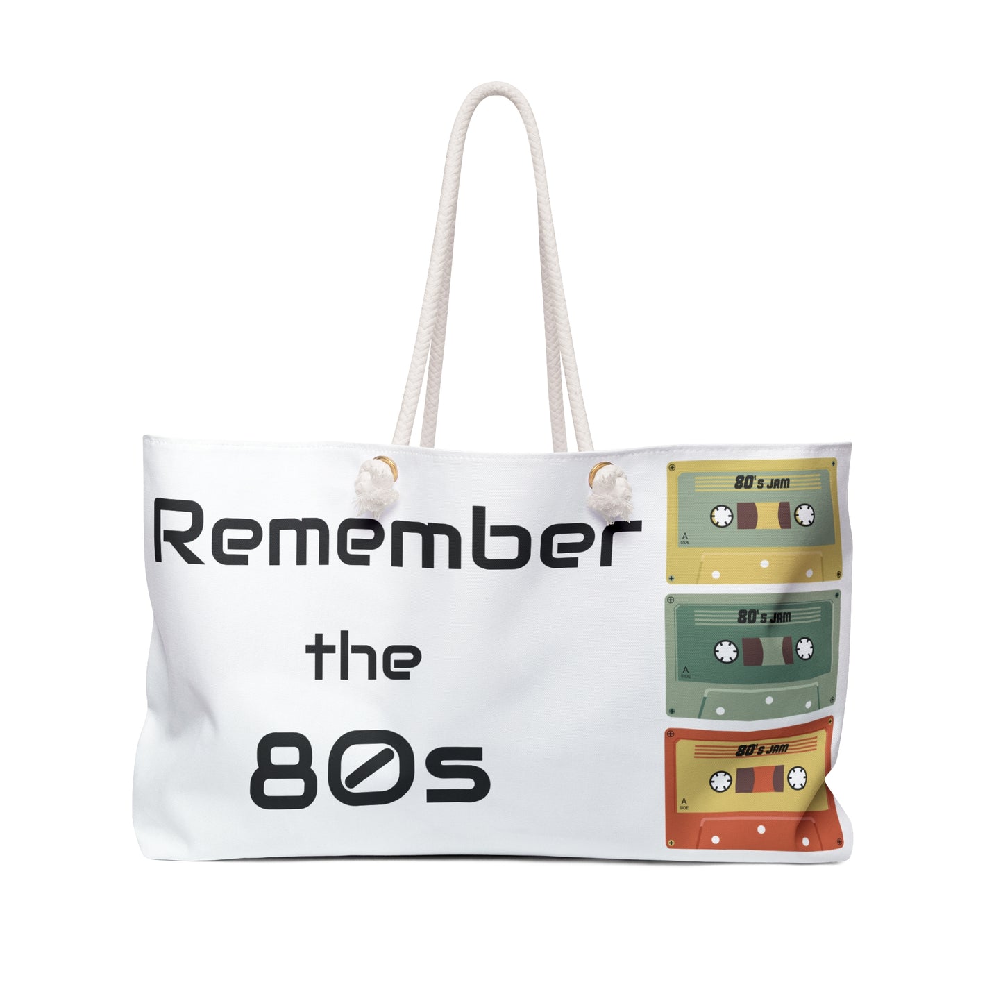 Retro & Fun Weekender Bag - Perfect for Friends, Travel, Gifts, 80s Vibes, Best Friends