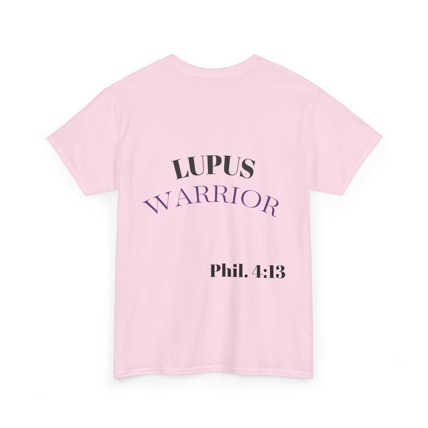 Purple Warrior Tee for Lupus Awareness, Unisex Cotton Shirt, Lupus Fighter Gift, Awareness Month Tee, Inspirational Shirt