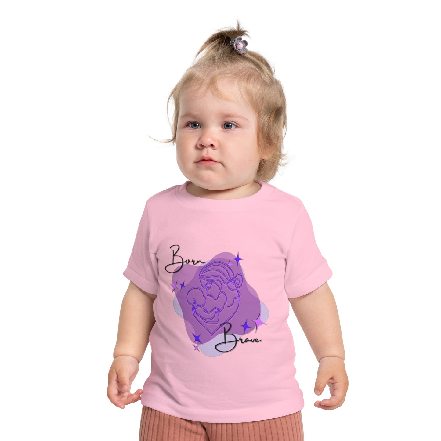 Adorable Baby Tee with Motherly Neonatal Lupus Design, Perfect for Newborn Gifts, Birthday Celebrations, Baby Showers, Casual Outings, Everyday Wear