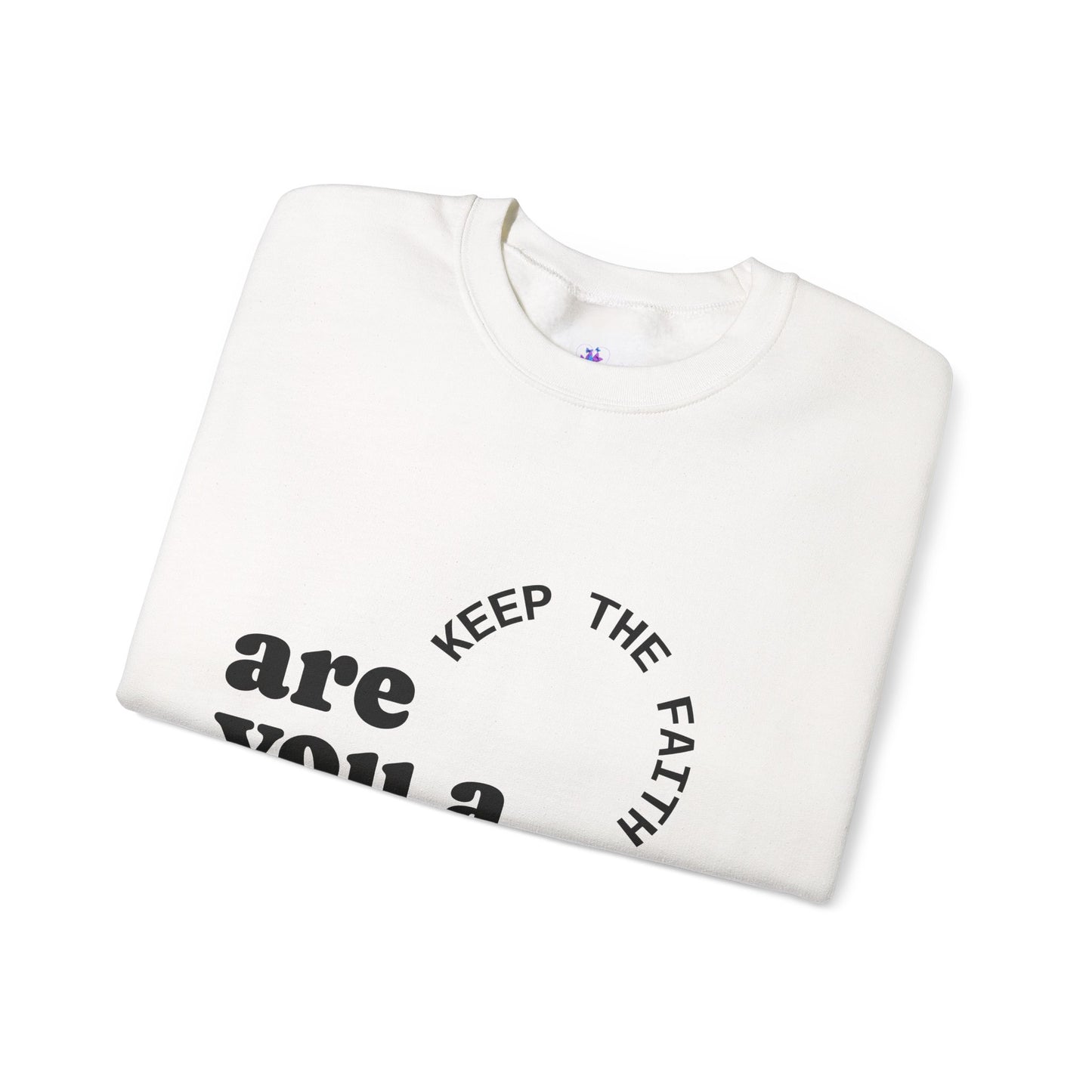 Empowering Warrior Sweatshirt, Unisex Crewneck with Inspirational Quotes, Faith & Hope Gift, Cancer Awareness Apparel, Cozy Loungewear