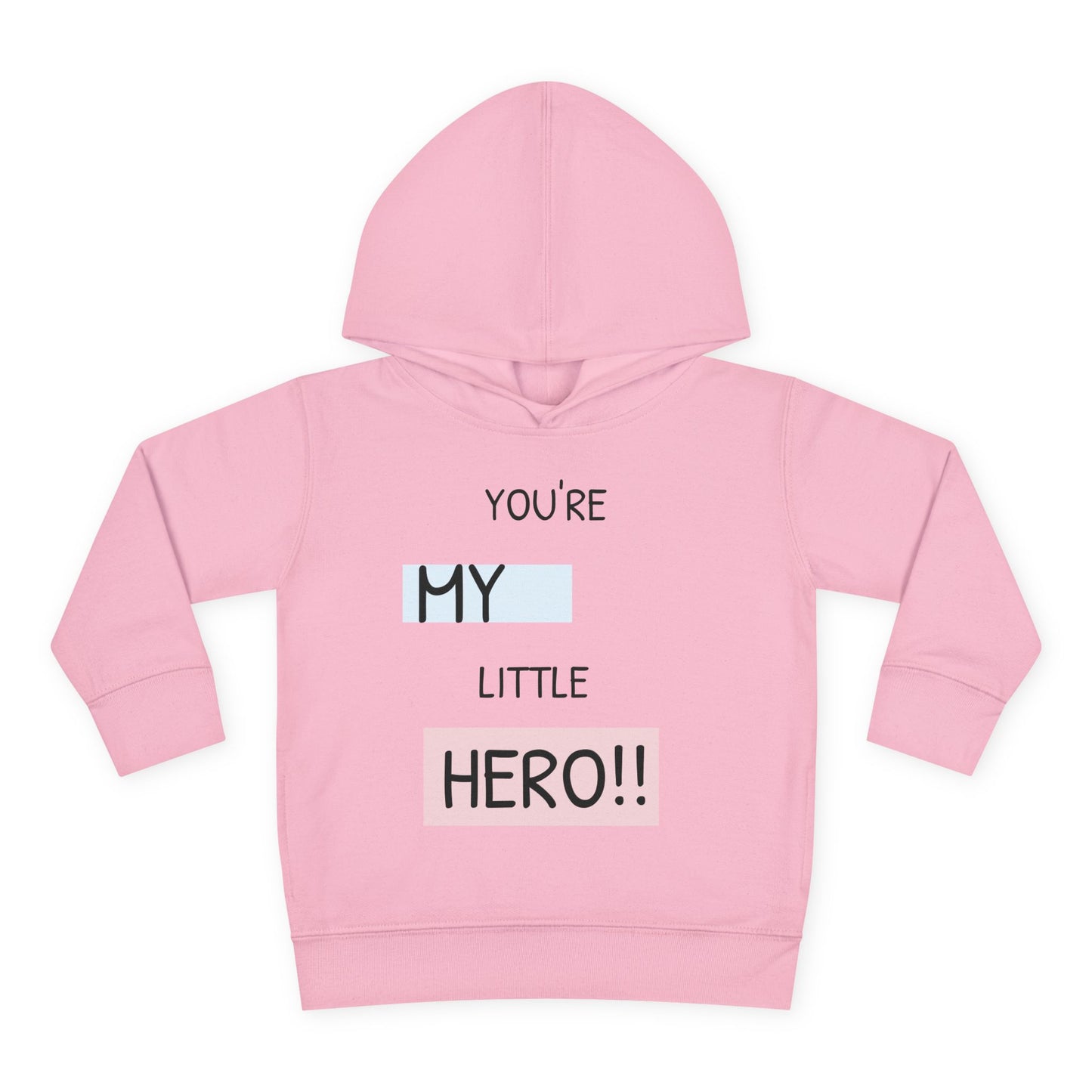 Toddler Hero Hoodie, Cute Kids Pullover, Fleece Hoodie for Boys and Girls, Kids Gift for Birthdays, Toddler Fashion