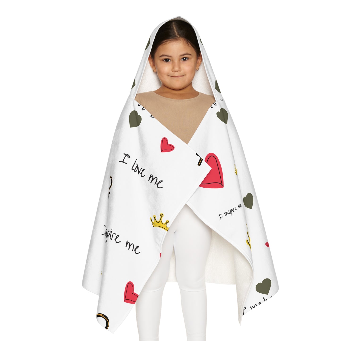 Youth Hooded Towel for Kids, Fun Bath Wrap, Cute Outdoor Swim Cover-Up, Perfect for Pool Days and Beach Trips, Inspiring Design
