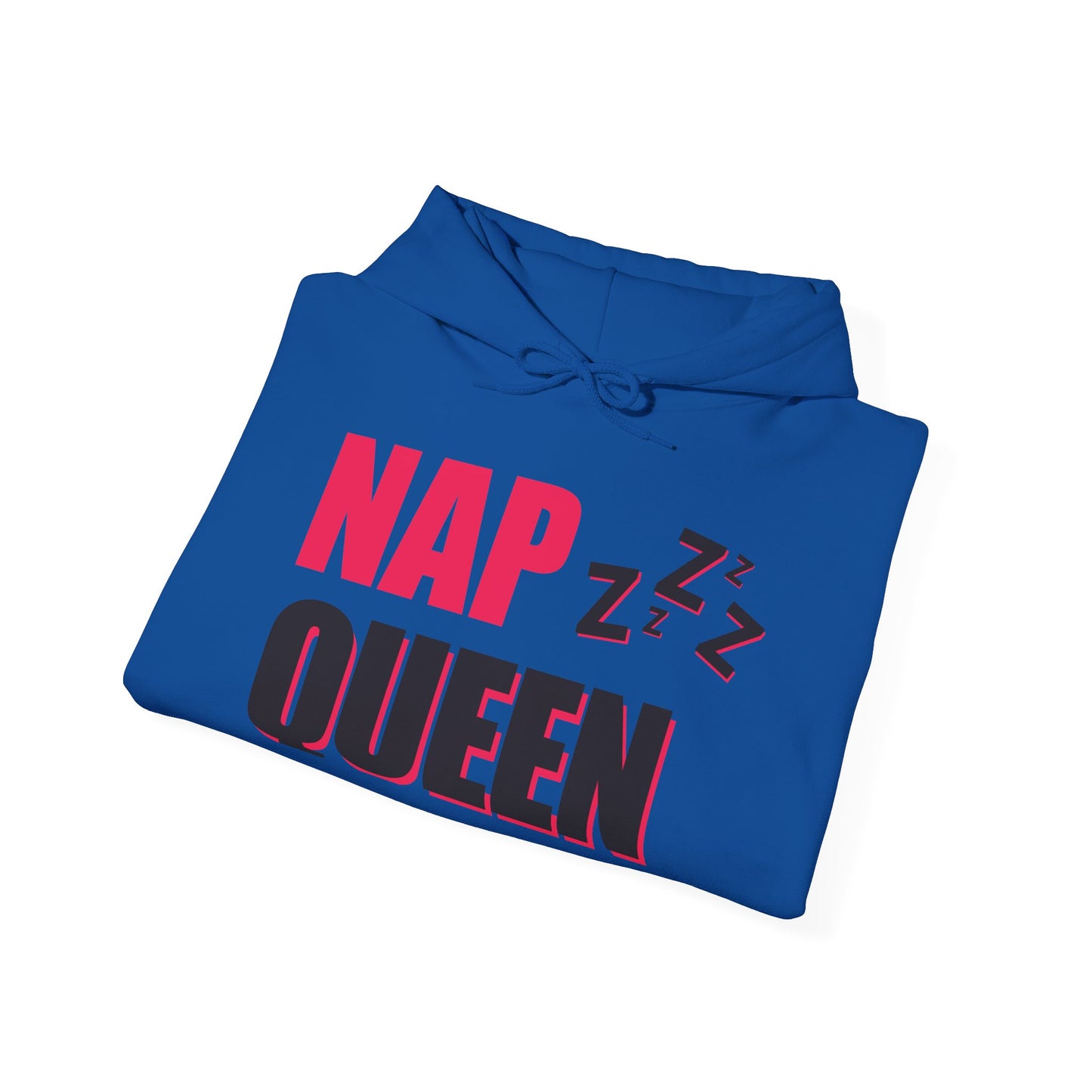 Nap Queen Hoodie, Comfy Sweatshirt for Nappers, Cozy Lounge Wear, Perfect Gift for Sleep Lovers, Fun Pajama Top