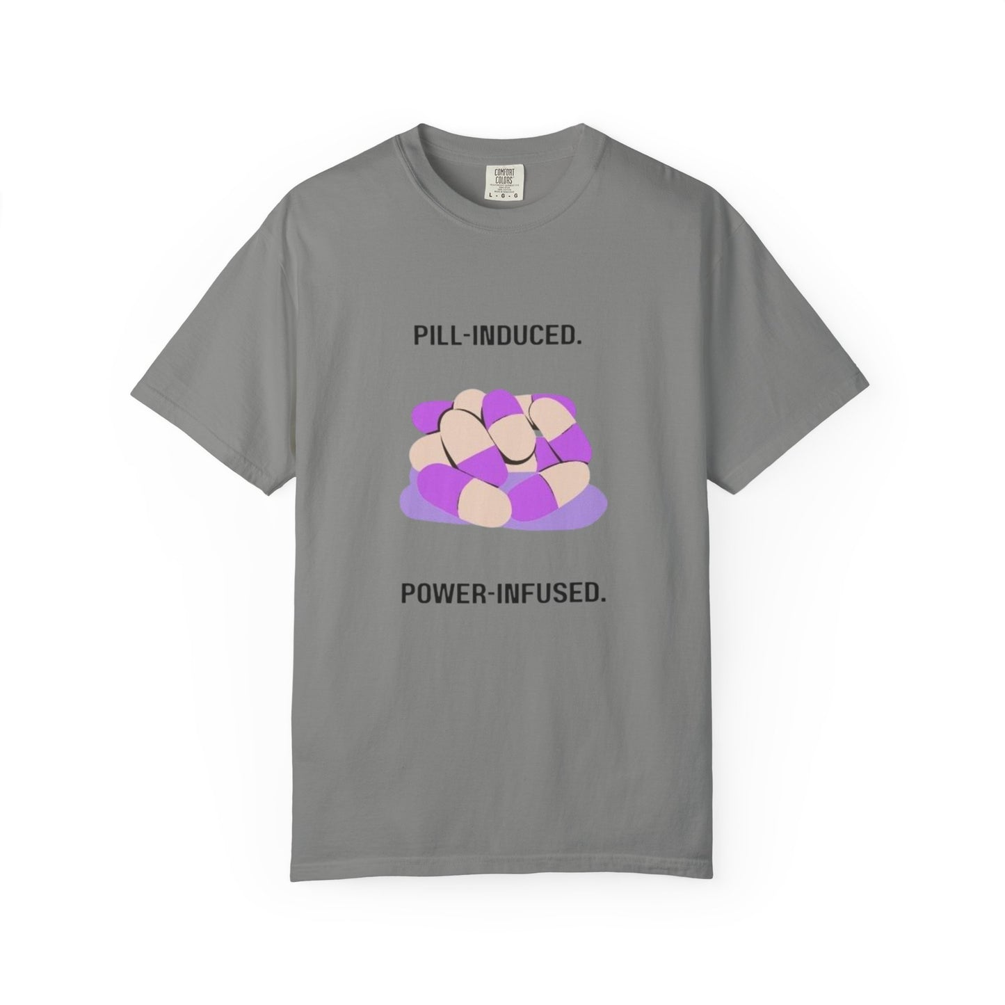 Lupus Awareness, Pill Induced, Unisex Garment-Dyed T-shirt