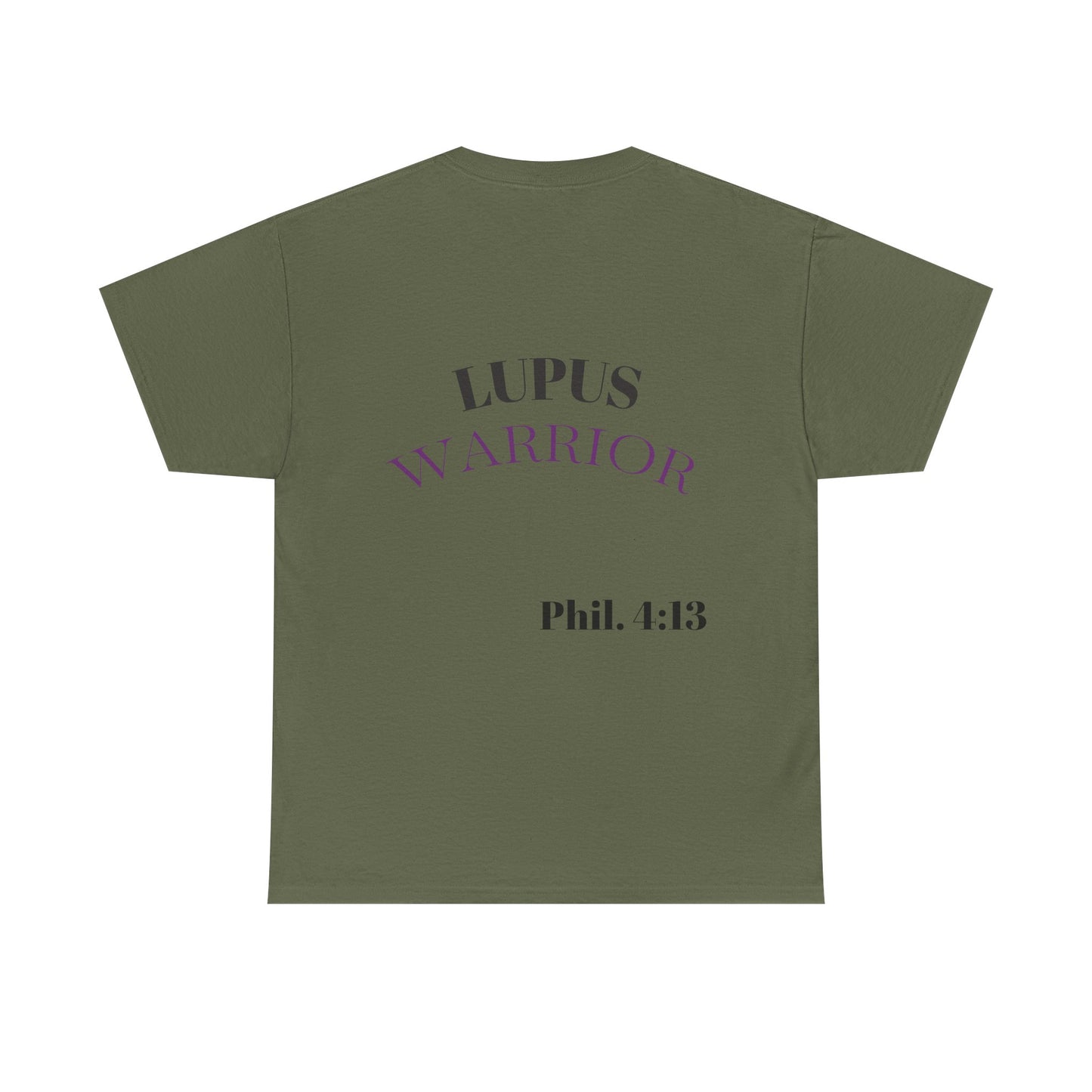 Purple Warrior Tee for Lupus Awareness, Unisex Cotton Shirt, Lupus Fighter Gift, Awareness Month Tee, Inspirational Shirt