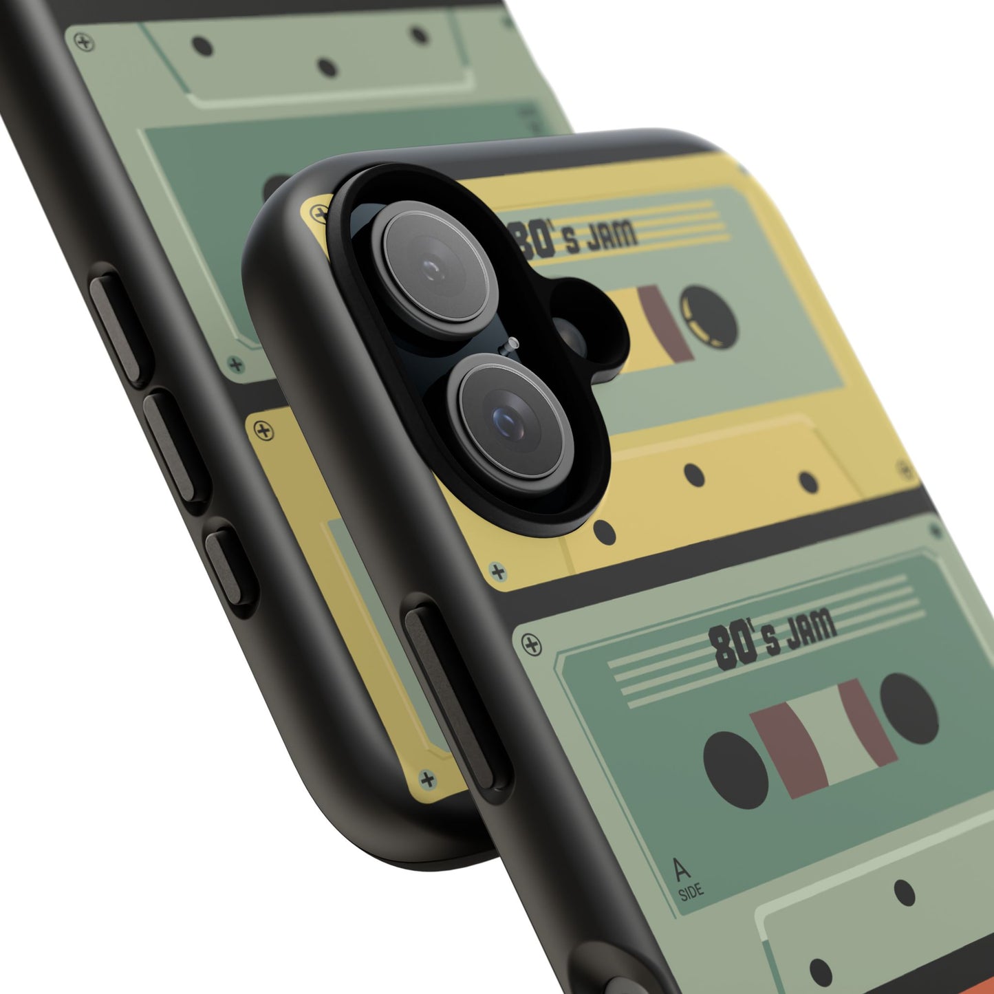 Retro Cassette Tape Phone Case, Vintage 80s Phone Case, Cool Gift for Music Lovers, Unique Design for iPhone and Android