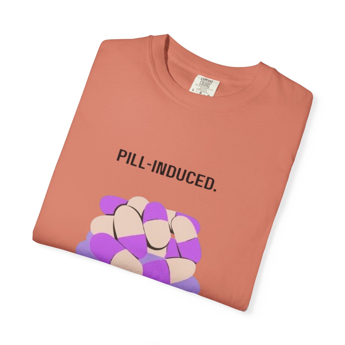 Lupus Awareness, Pill Induced, Unisex Garment-Dyed T-shirt