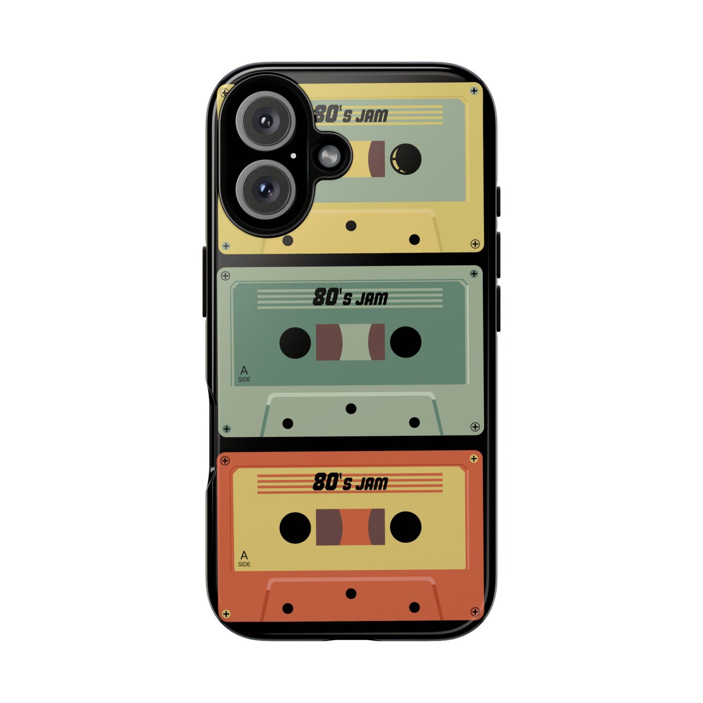 Retro Cassette Tape Phone Case, Vintage 80s Phone Case, Cool Gift for Music Lovers, Unique Design for iPhone and Android