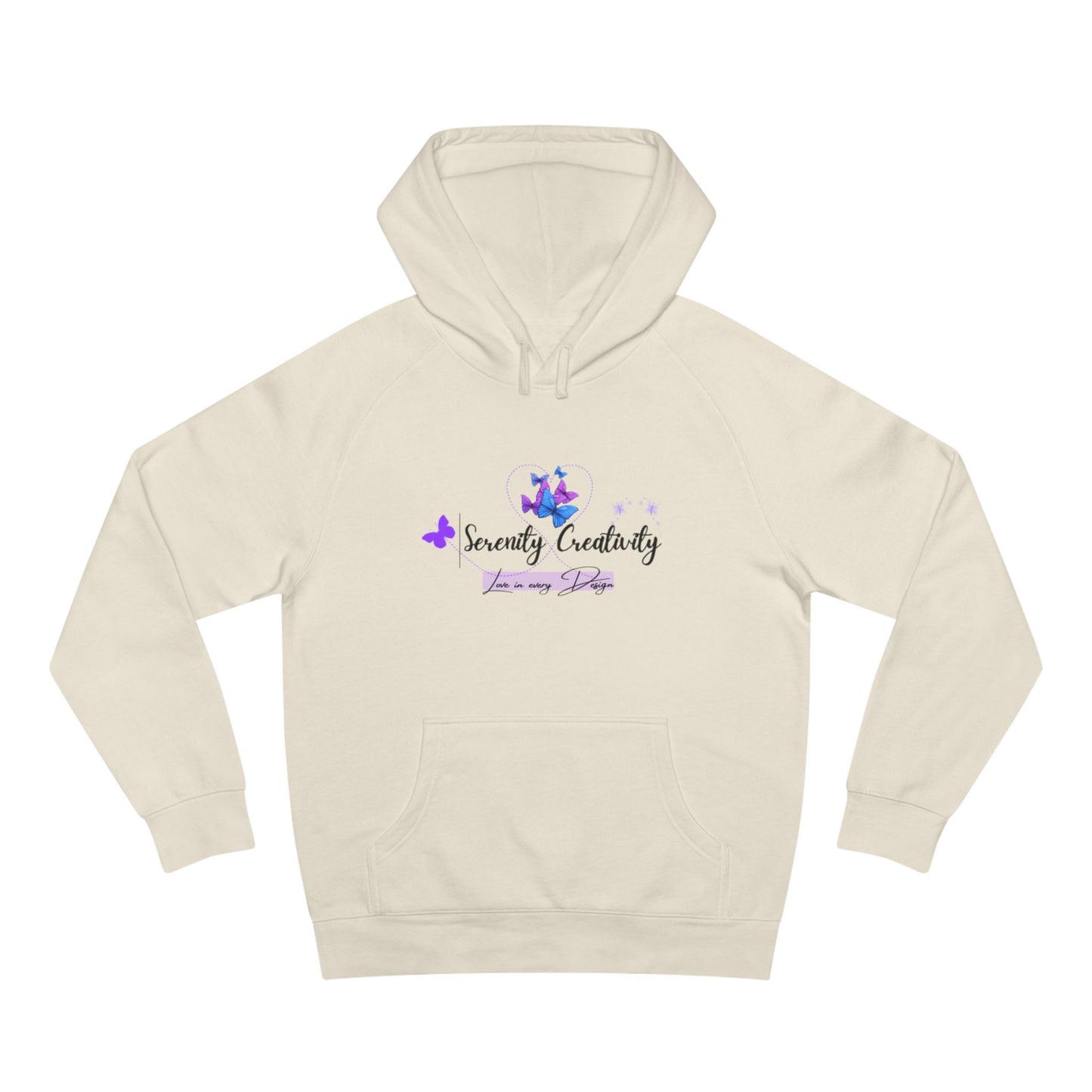 Creative Serenity Unisex Hoodie, Inspirational Gift, Cozy Sweatshirt, Comfortable Apparel, Ideal for Relaxation, Artsy Vibes