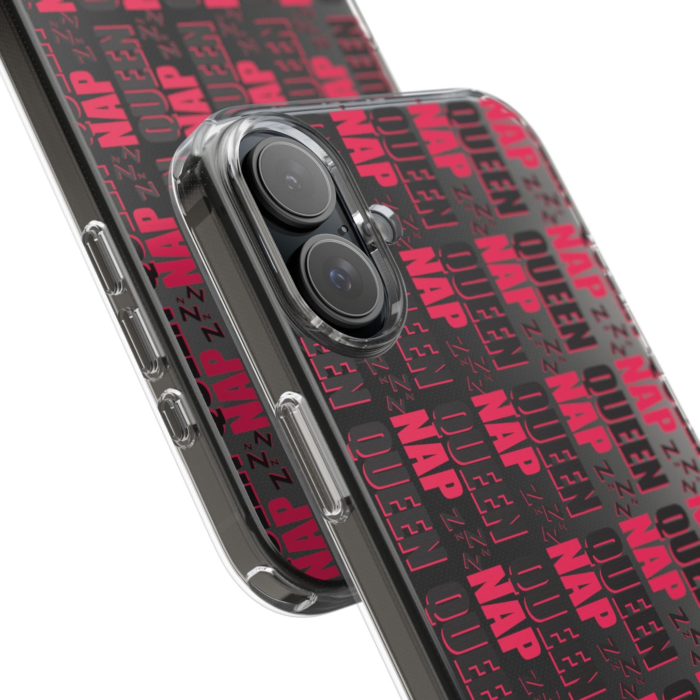 Clear Impact-Resistant Phone Case - Fun Nap Design, Phone Cover, Gift for Students, Trendy Accessories, Unique Birthday Gift, Holiday [...]