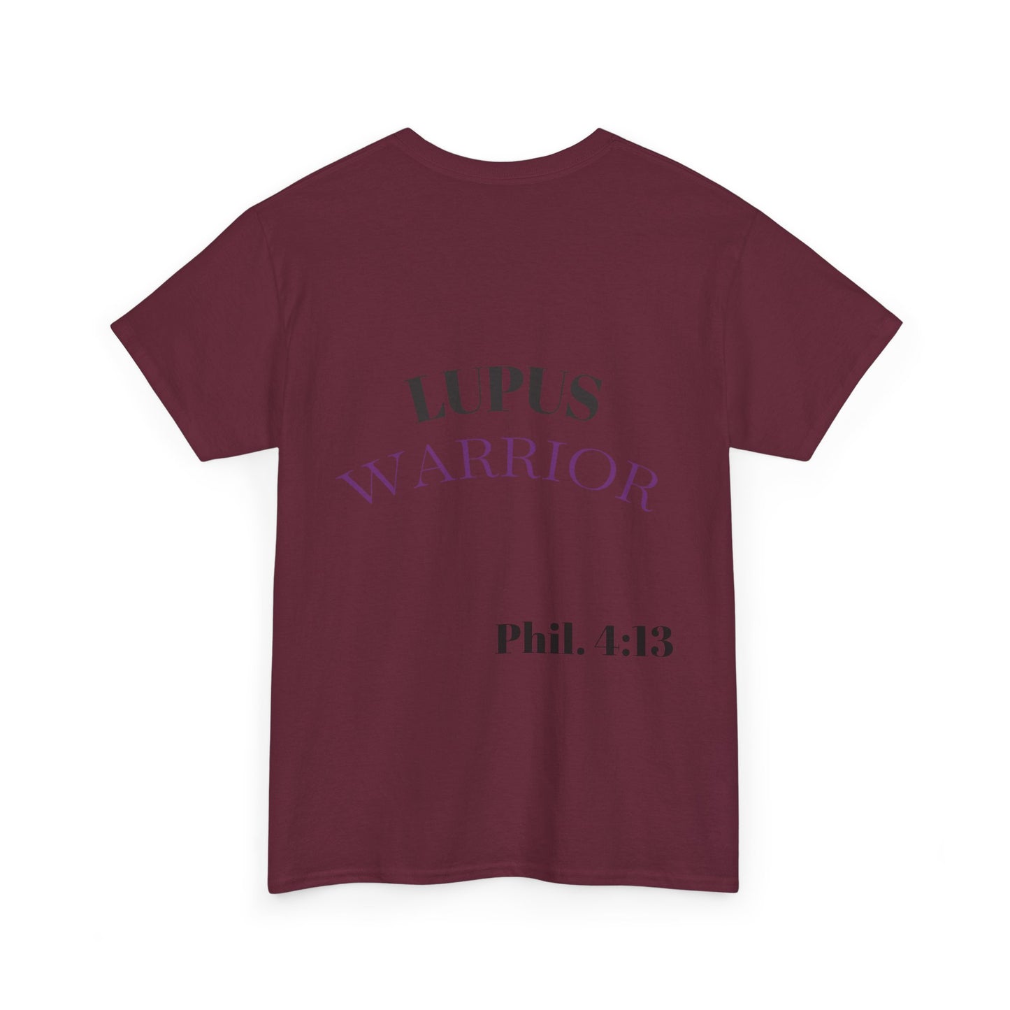 Purple Warrior Tee for Lupus Awareness, Unisex Cotton Shirt, Lupus Fighter Gift, Awareness Month Tee, Inspirational Shirt