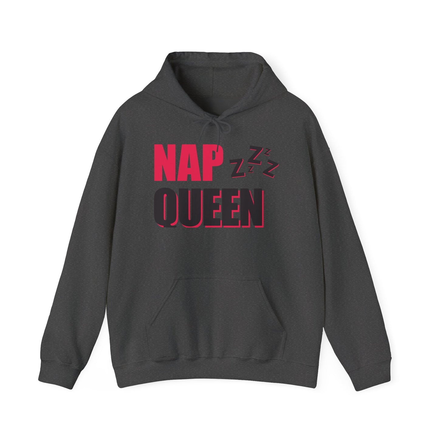 Nap Queen Hoodie, Comfy Sweatshirt for Nappers, Cozy Lounge Wear, Perfect Gift for Sleep Lovers, Fun Pajama Top