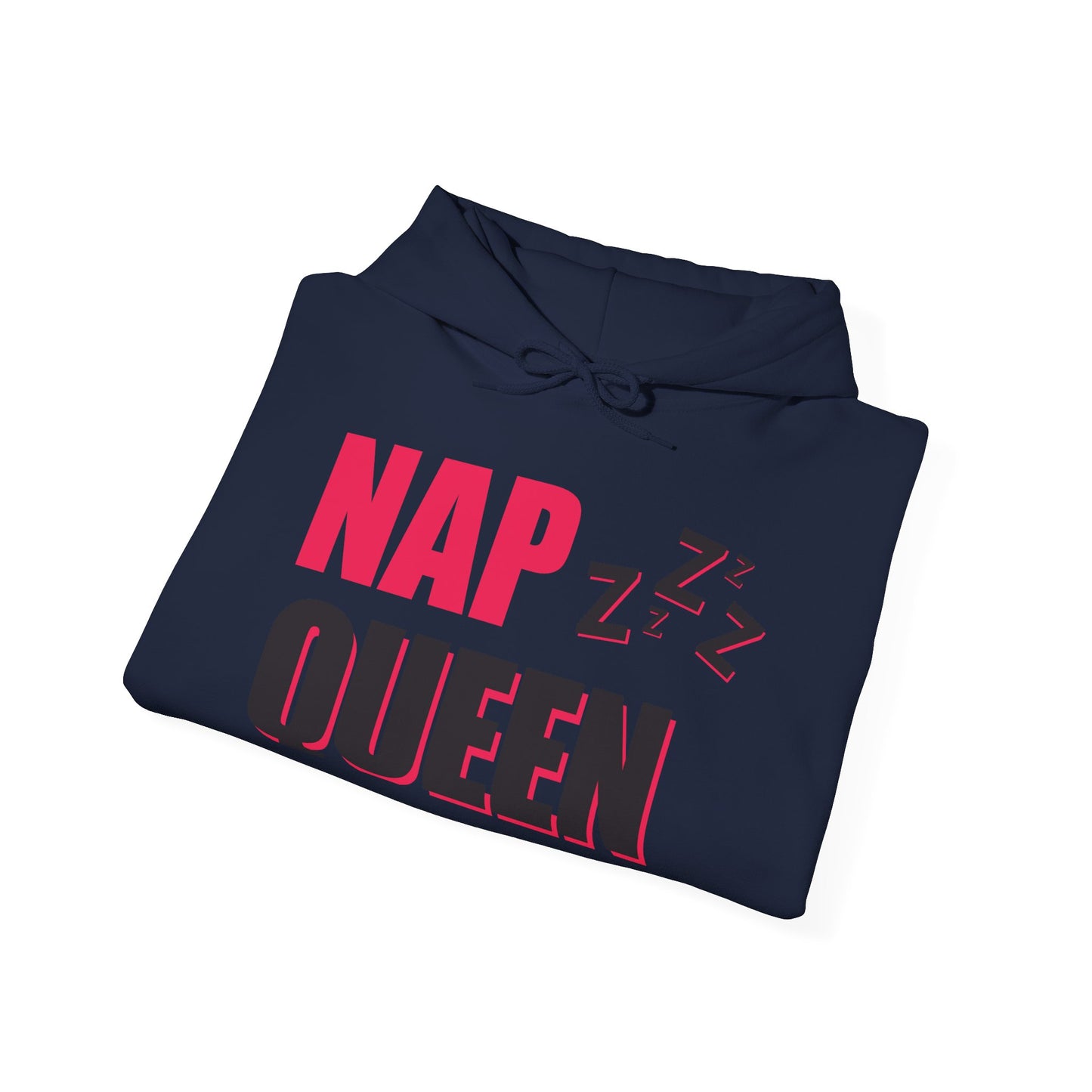 Nap Queen Hoodie, Comfy Sweatshirt for Nappers, Cozy Lounge Wear, Perfect Gift for Sleep Lovers, Fun Pajama Top