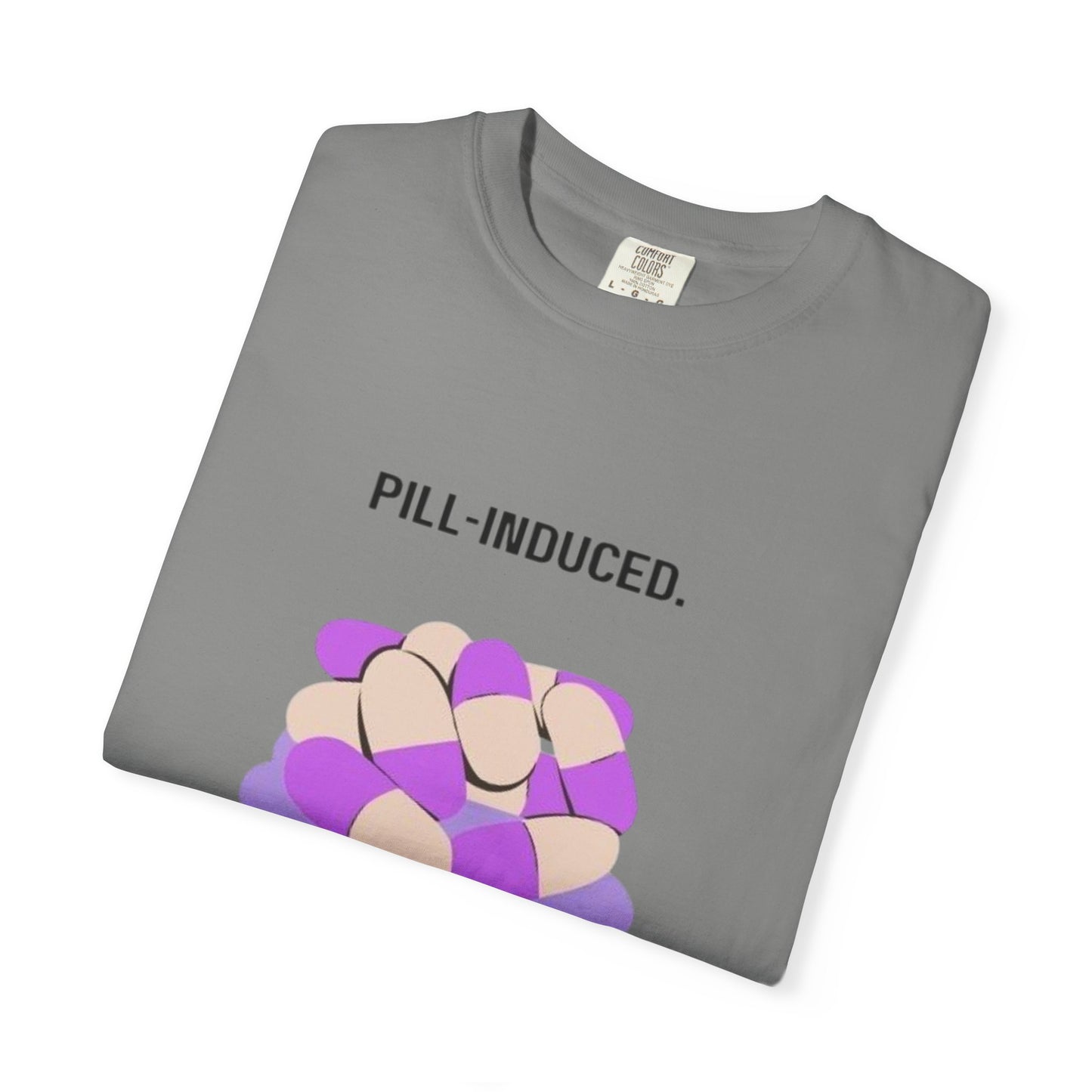 Lupus Awareness, Pill Induced, Unisex Garment-Dyed T-shirt