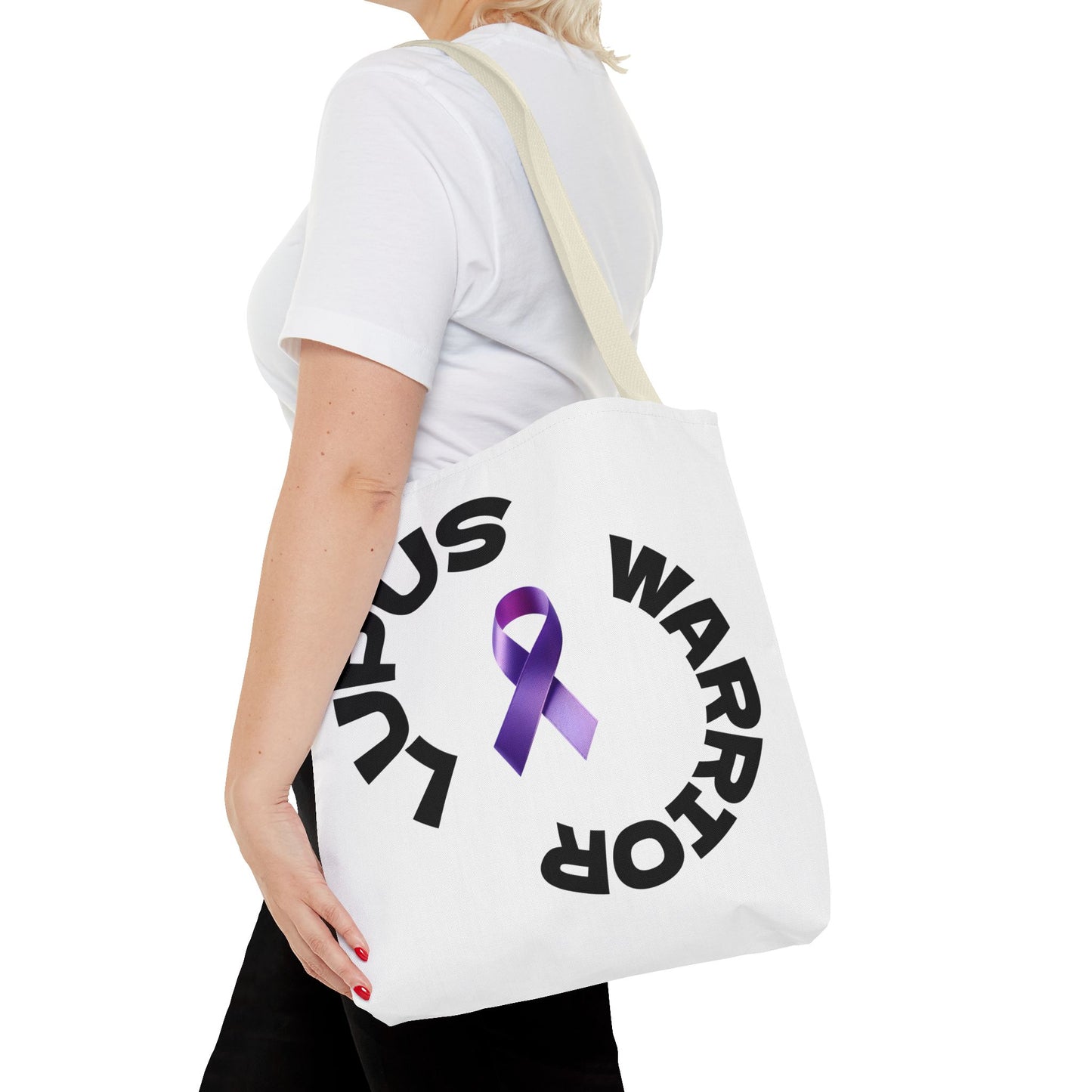 Empowering Lupus Warrior Tote Bag for Awareness, Durable Tote for Caregivers, Supportive Gift for Patients, Awareness Event Bag, [...]
