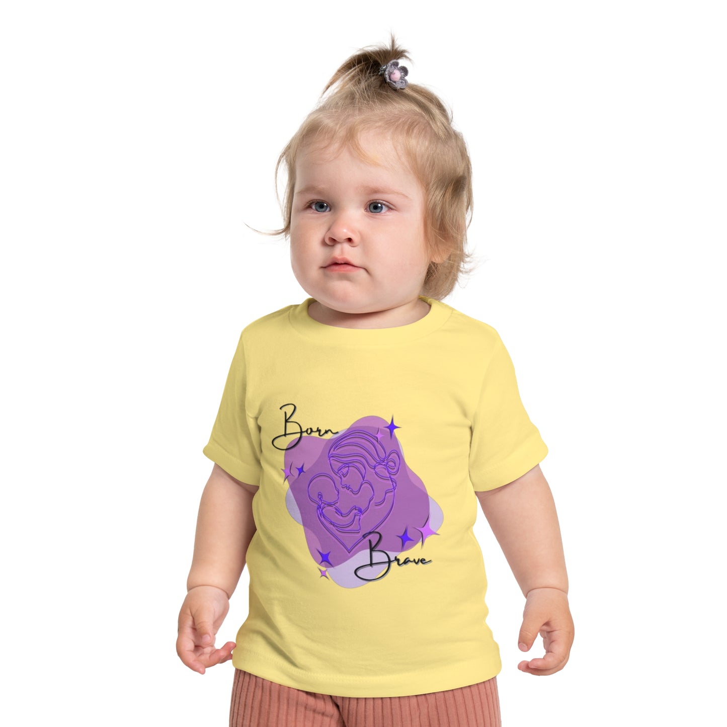 Adorable Baby Tee with Motherly Neonatal Lupus Design, Perfect for Newborn Gifts, Birthday Celebrations, Baby Showers, Casual Outings, Everyday Wear