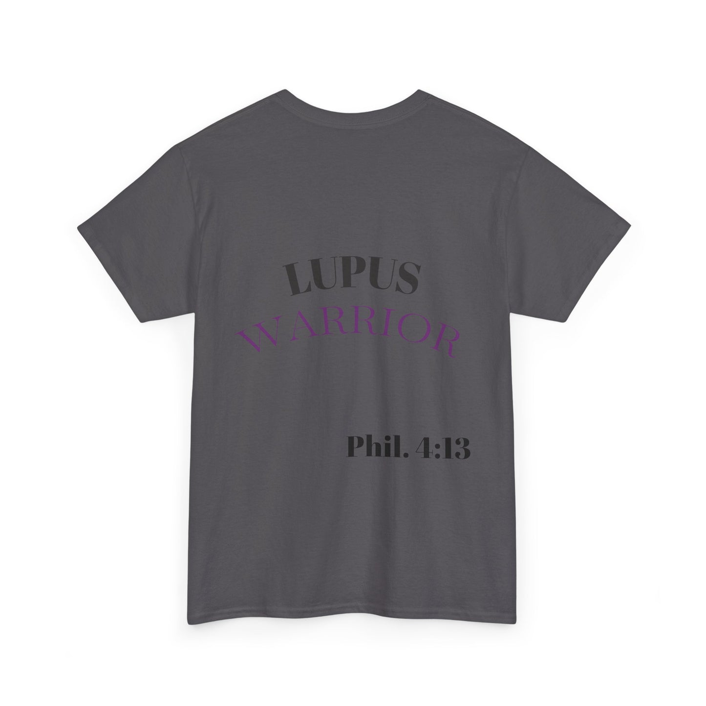 Purple Warrior Tee for Lupus Awareness, Unisex Cotton Shirt, Lupus Fighter Gift, Awareness Month Tee, Inspirational Shirt