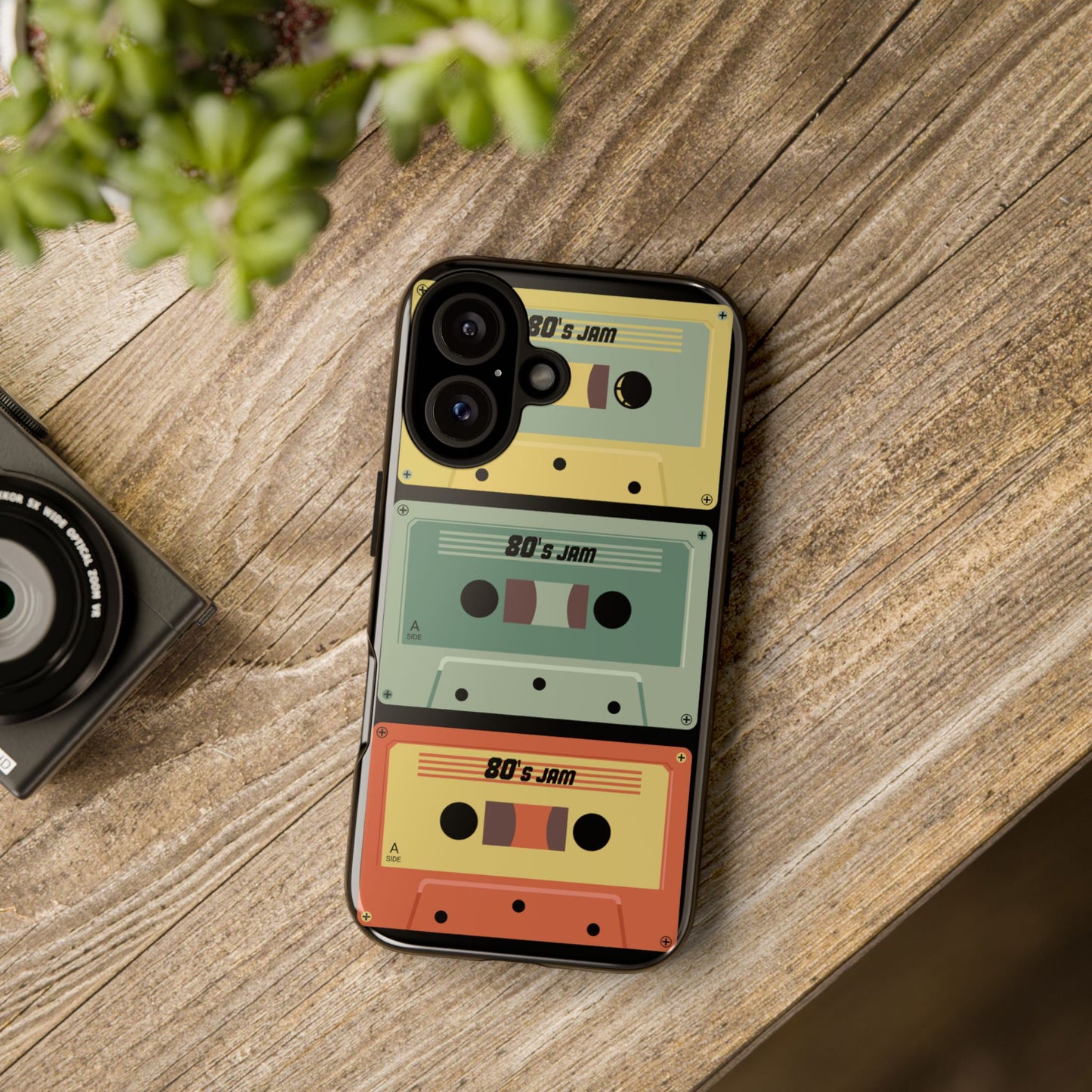 Retro Cassette Tape Phone Case, Vintage 80s Phone Case, Cool Gift for Music Lovers, Unique Design for iPhone and Android
