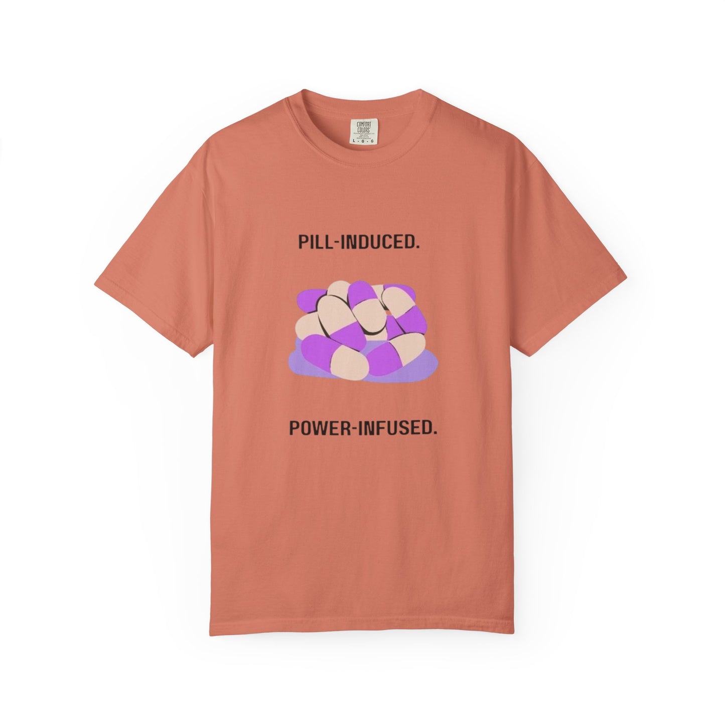 Lupus Awareness, Pill Induced, Unisex Garment-Dyed T-shirt