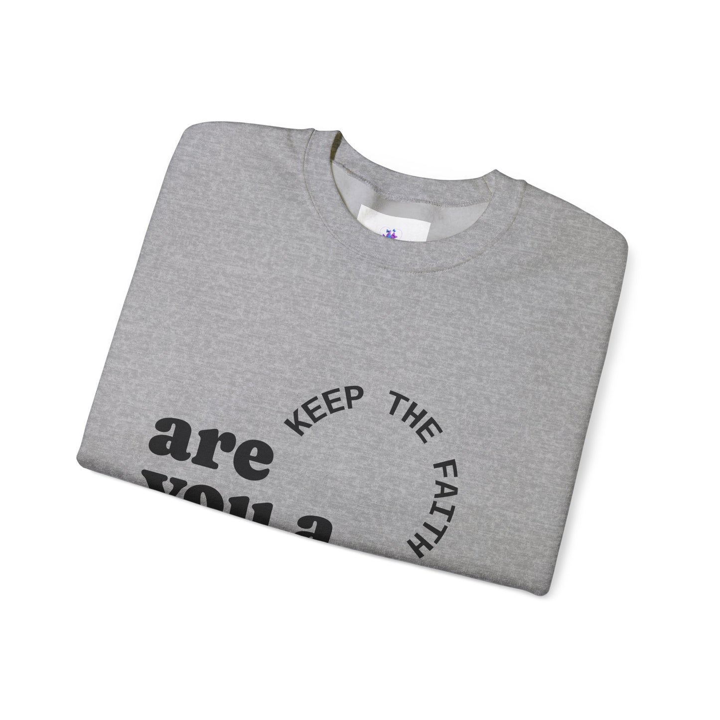 Empowering Warrior Sweatshirt, Unisex Crewneck with Inspirational Quotes, Faith & Hope Gift, Cancer Awareness Apparel, Cozy Loungewear