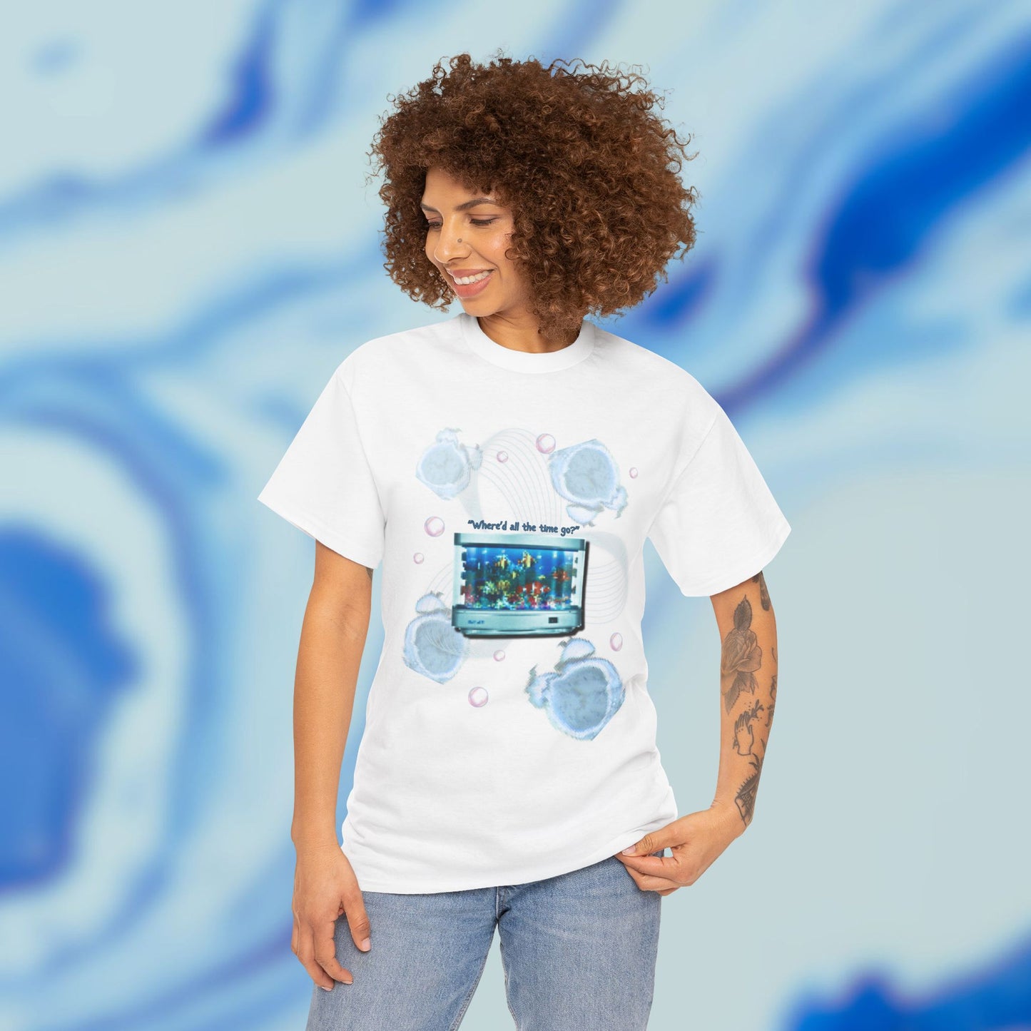 S-Line:: Retro Aquarium Tee