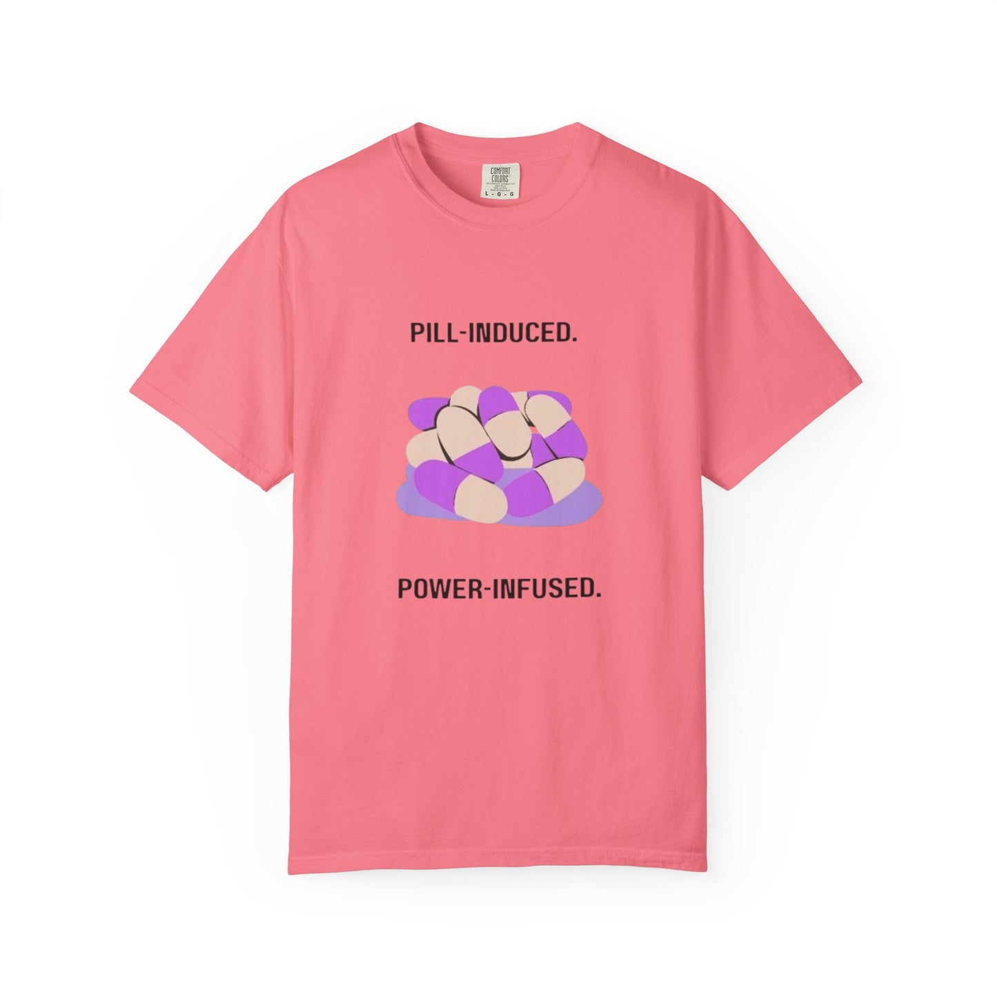 Lupus Awareness, Pill Induced, Unisex Garment-Dyed T-shirt