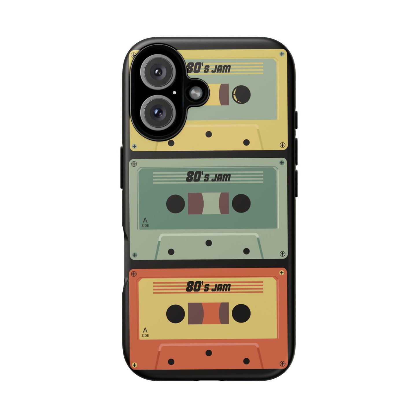 Retro Cassette Tape Phone Case, Vintage 80s Phone Case, Cool Gift for Music Lovers, Unique Design for iPhone and Android