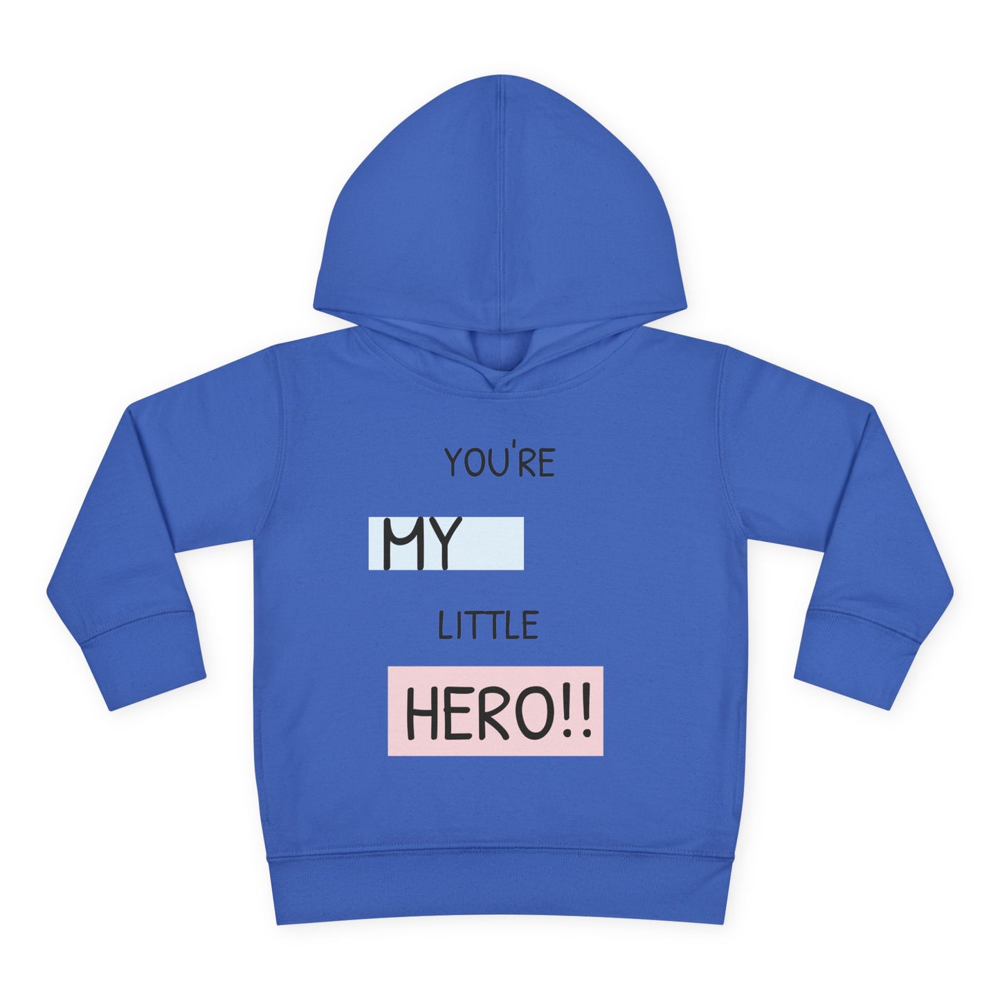 Toddler Hero Hoodie, Cute Kids Pullover, Fleece Hoodie for Boys and Girls, Kids Gift for Birthdays, Toddler Fashion