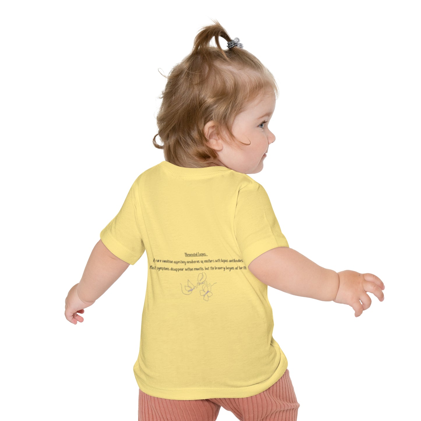 Adorable Baby Tee with Motherly Neonatal Lupus Design, Perfect for Newborn Gifts, Birthday Celebrations, Baby Showers, Casual Outings, Everyday Wear