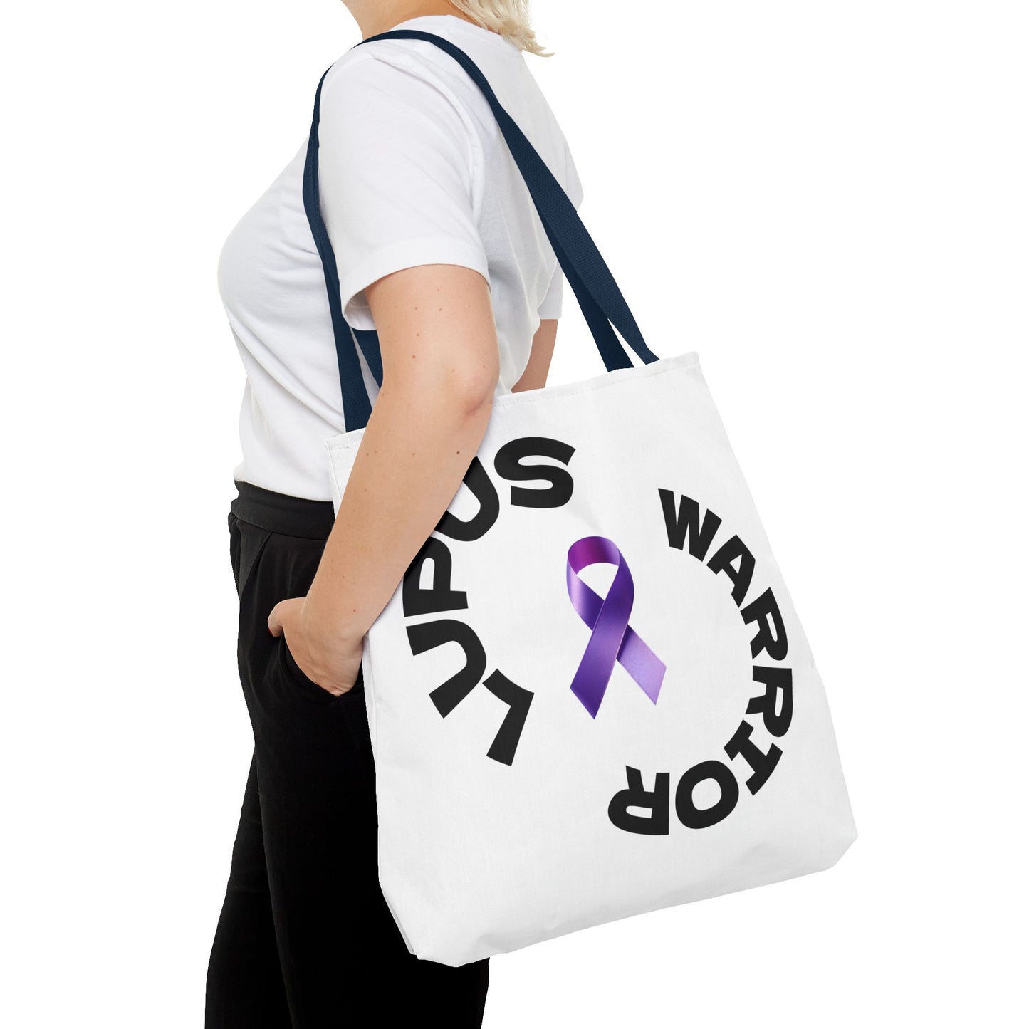 Empowering Lupus Warrior Tote Bag for Awareness, Durable Tote for Caregivers, Supportive Gift for Patients, Awareness Event Bag, [...]